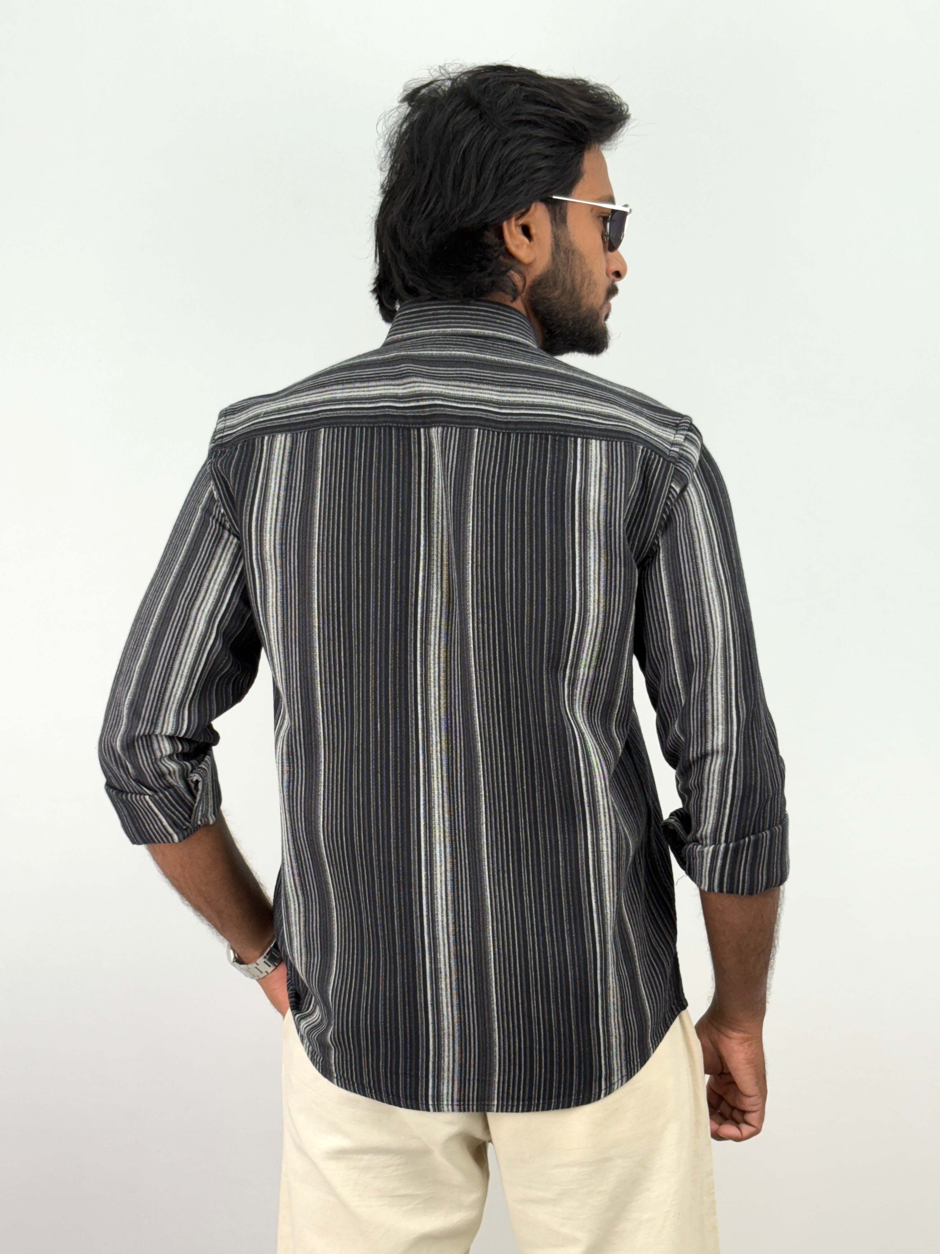 Black Stripe Shirt