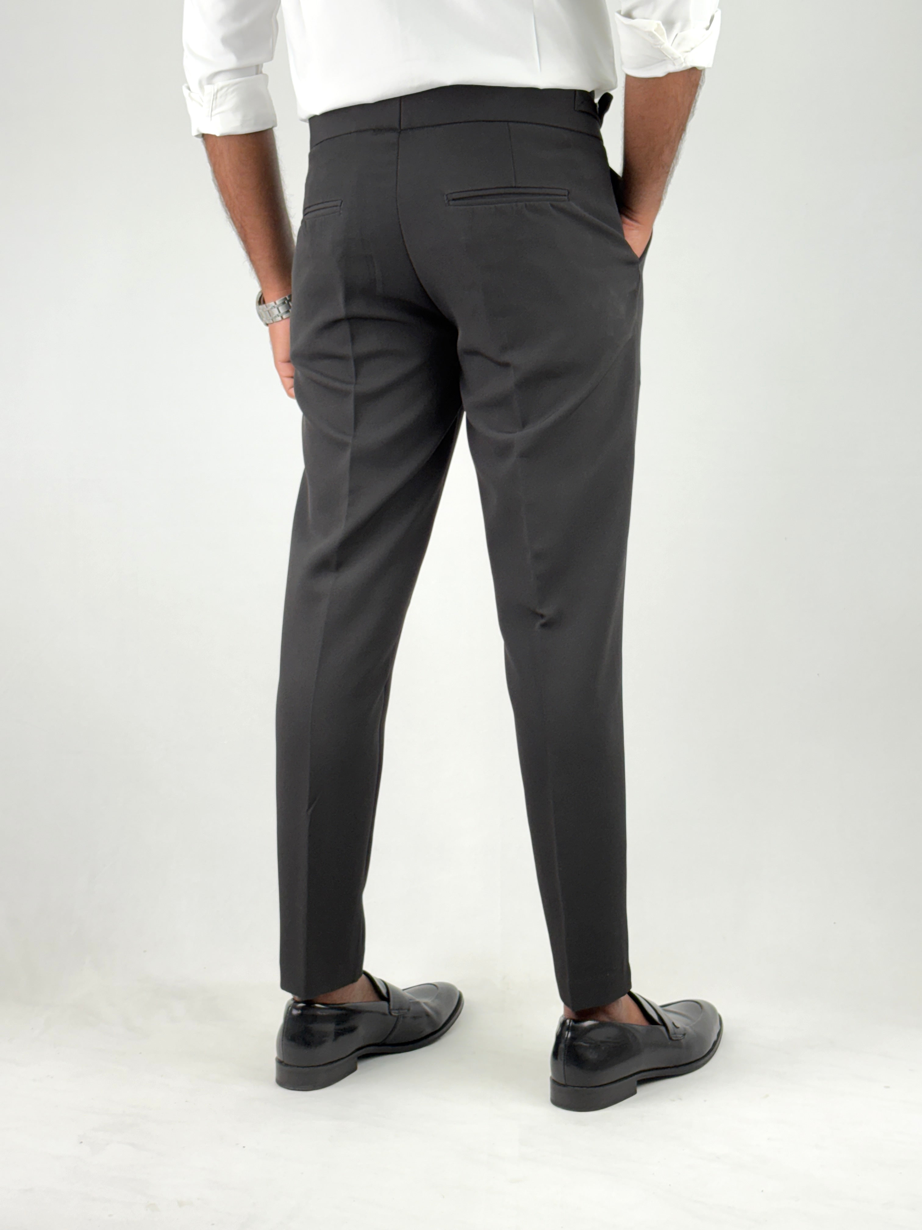 Black Gurkha Pants