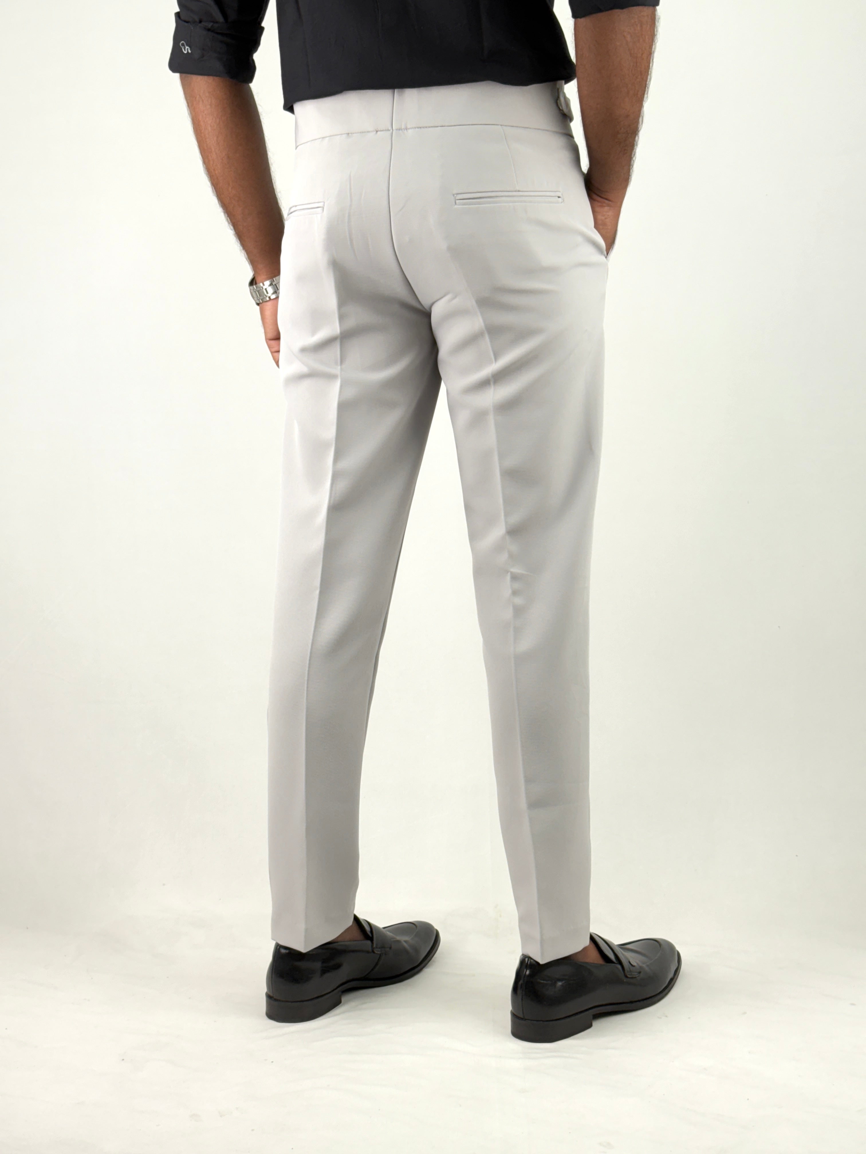 Light Grey Gurkha Pants