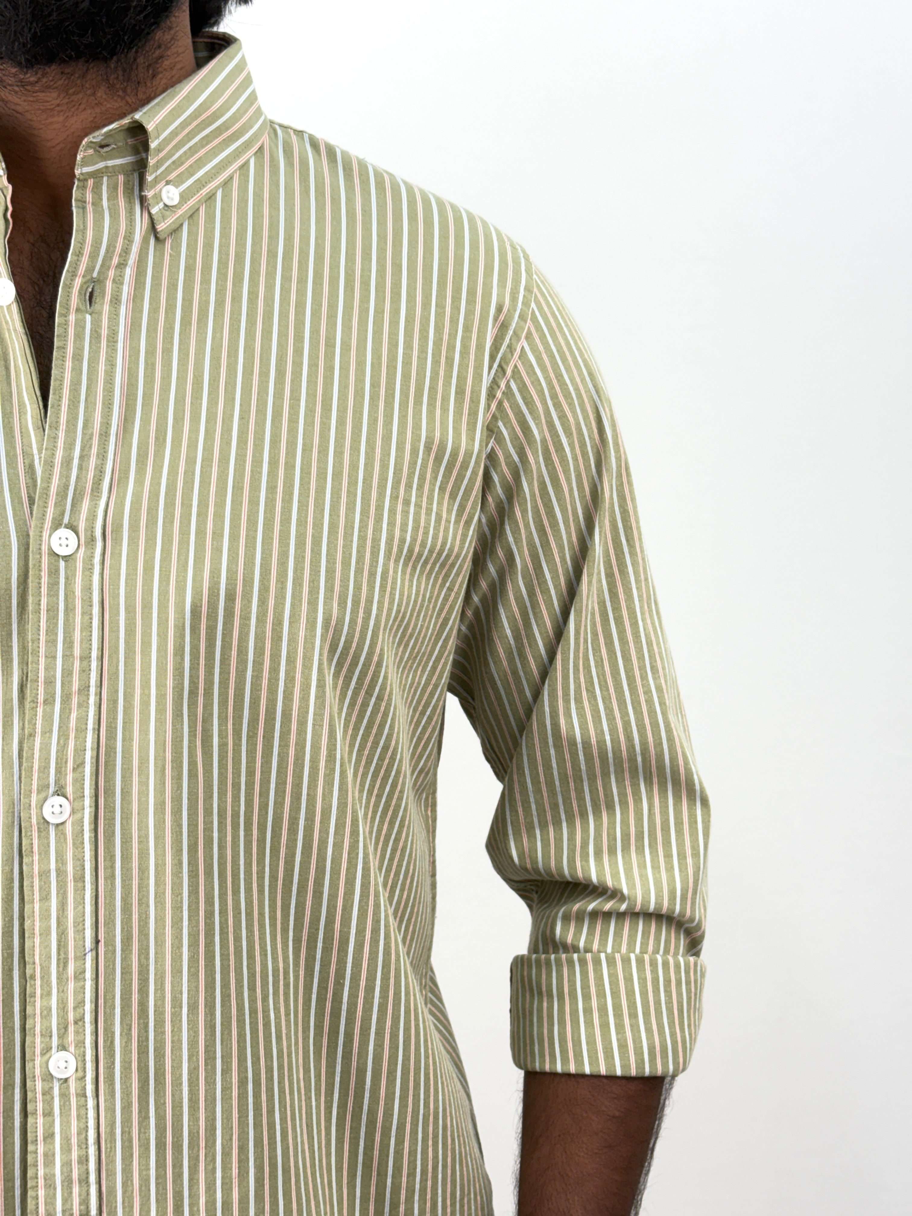 Green Stripe Shirt