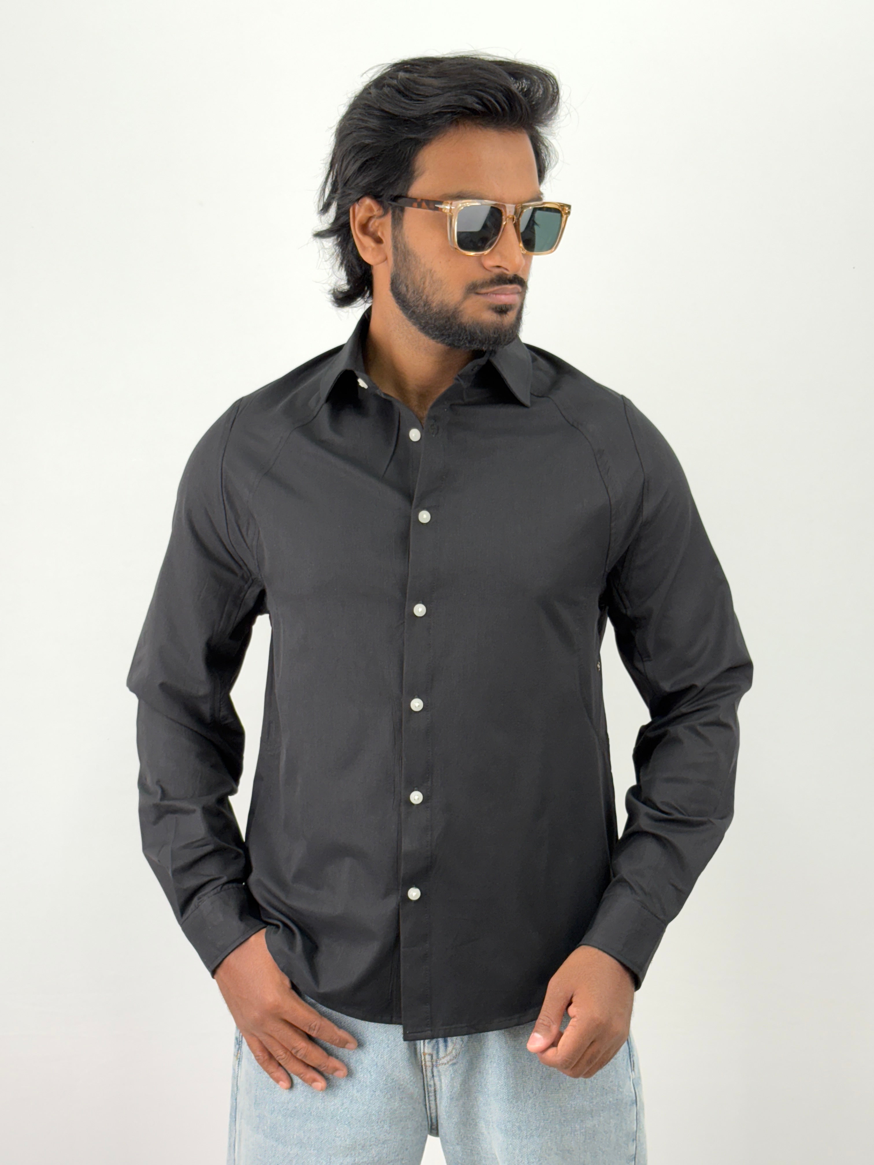 Black Oversized Shirt
