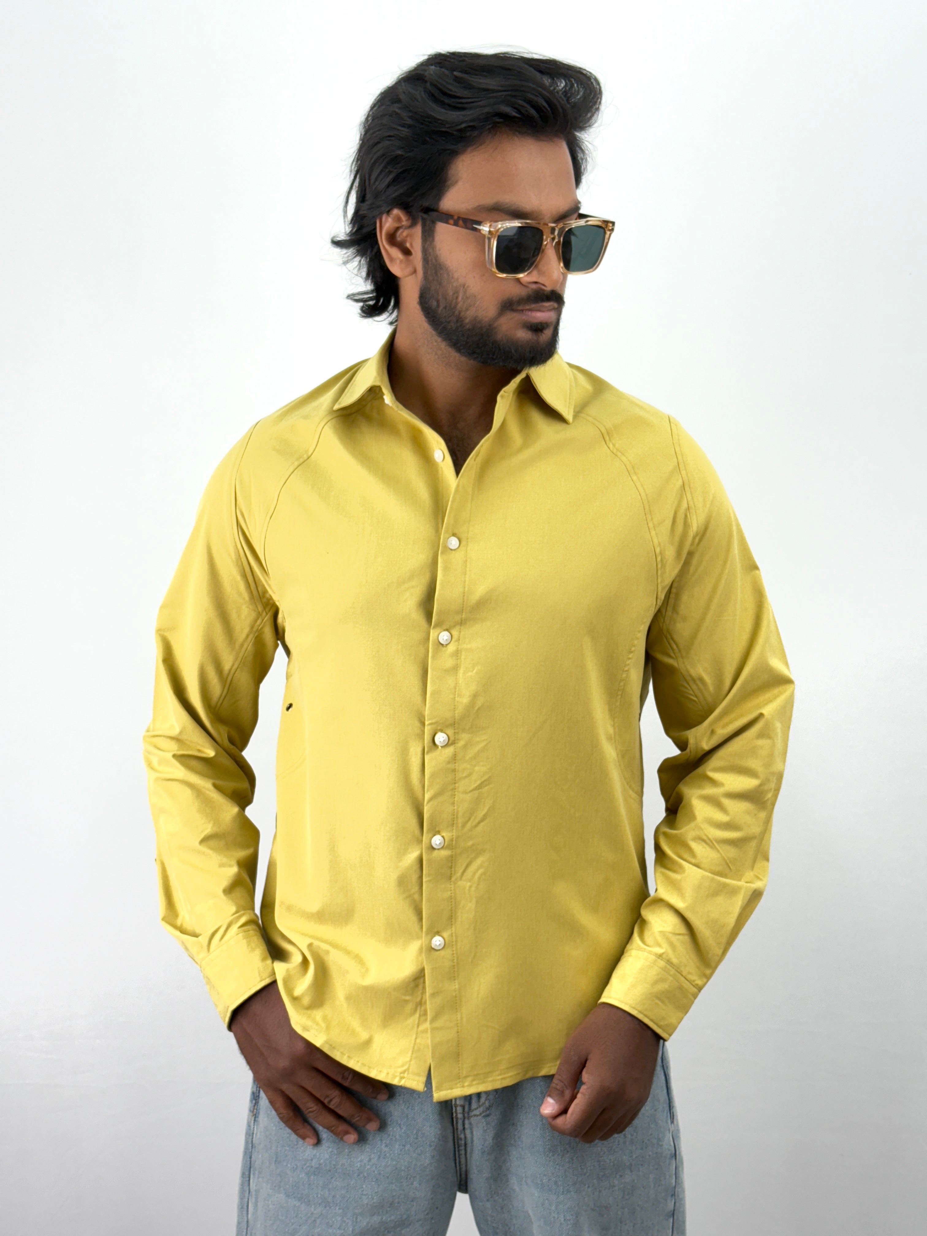 Yellow Oversized Shirt