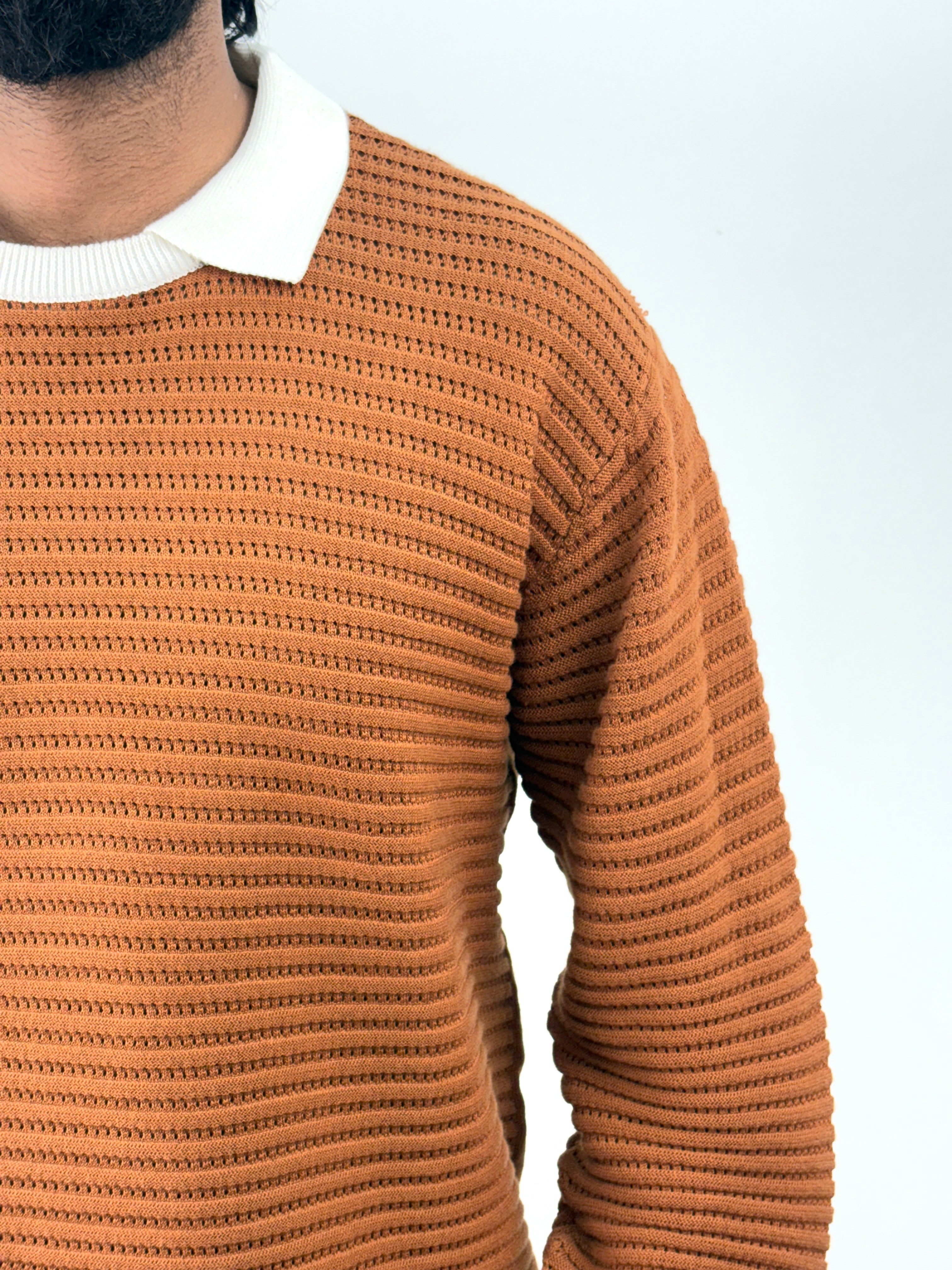 Rust Full Sleeve T-Shirt