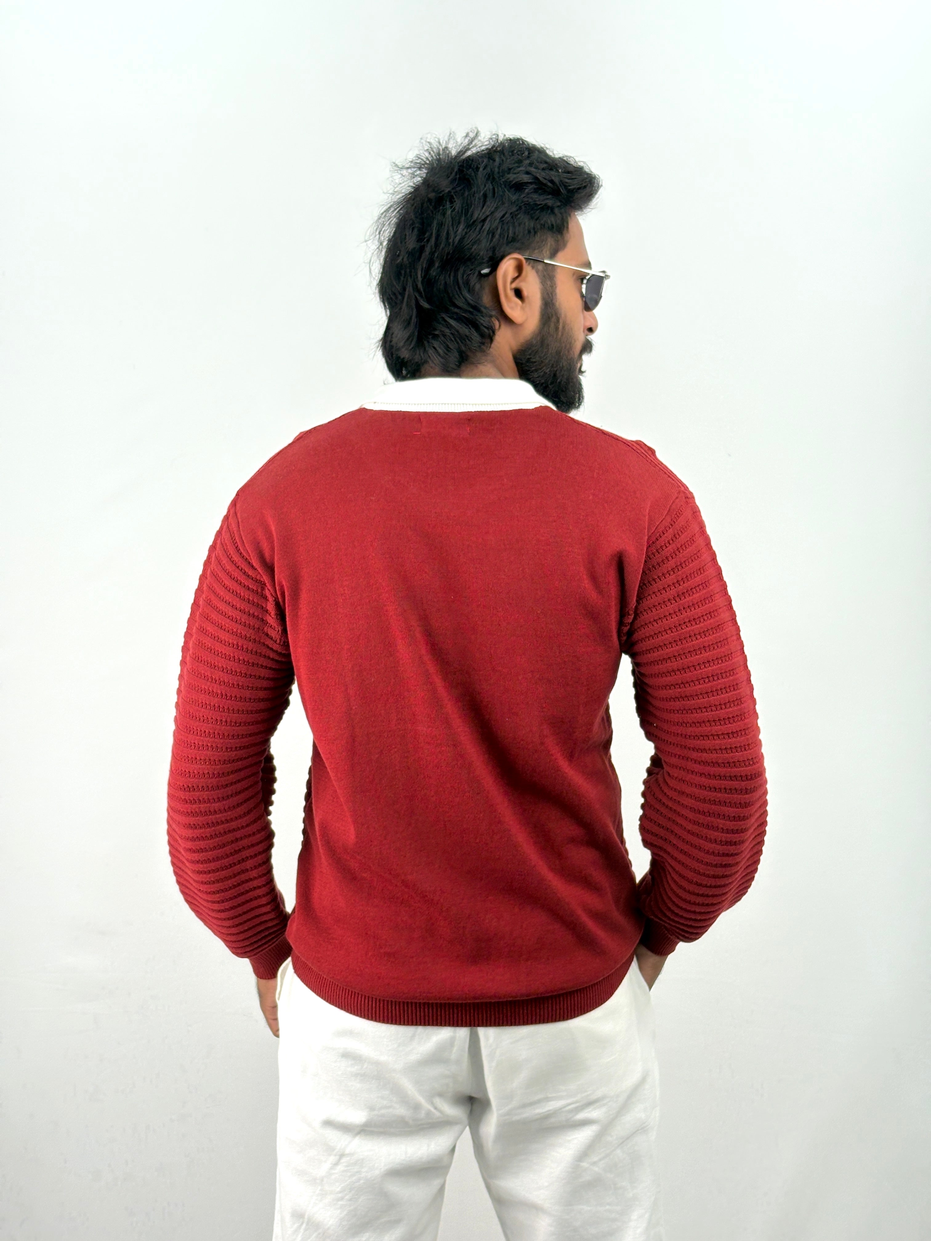 Red Full Sleeve T-Shirt