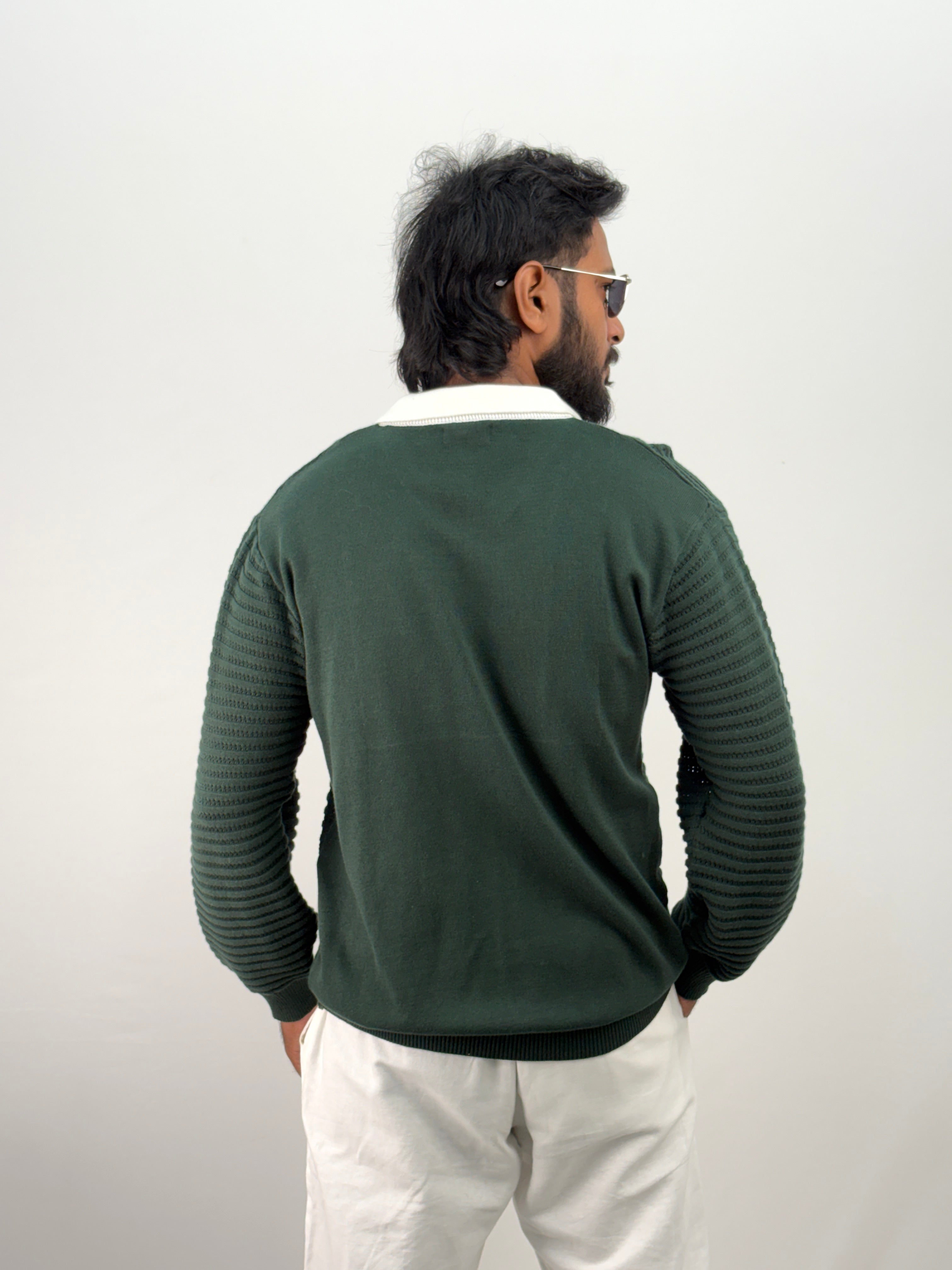 Green Full Sleeve T-Shirt