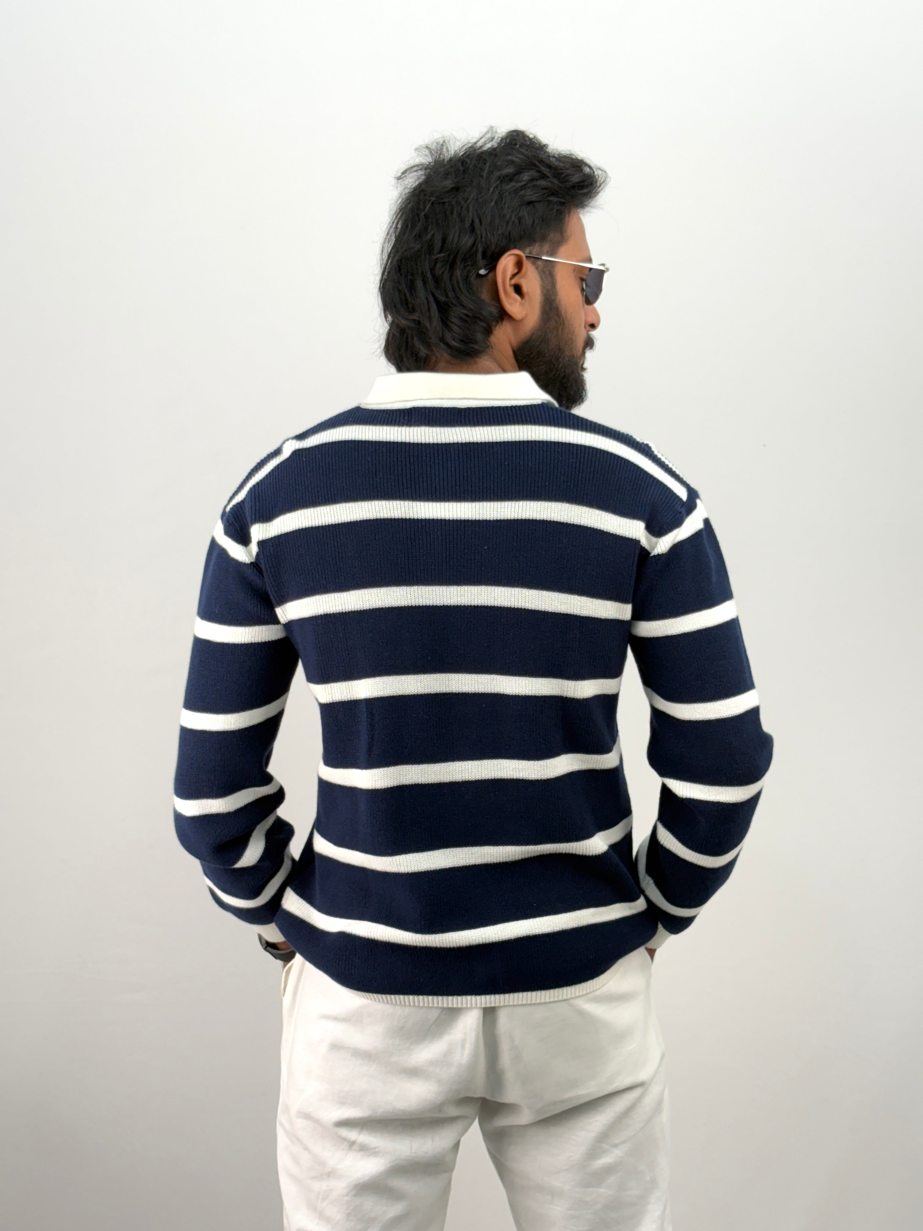 Navy Full Sleeve T-Shirt