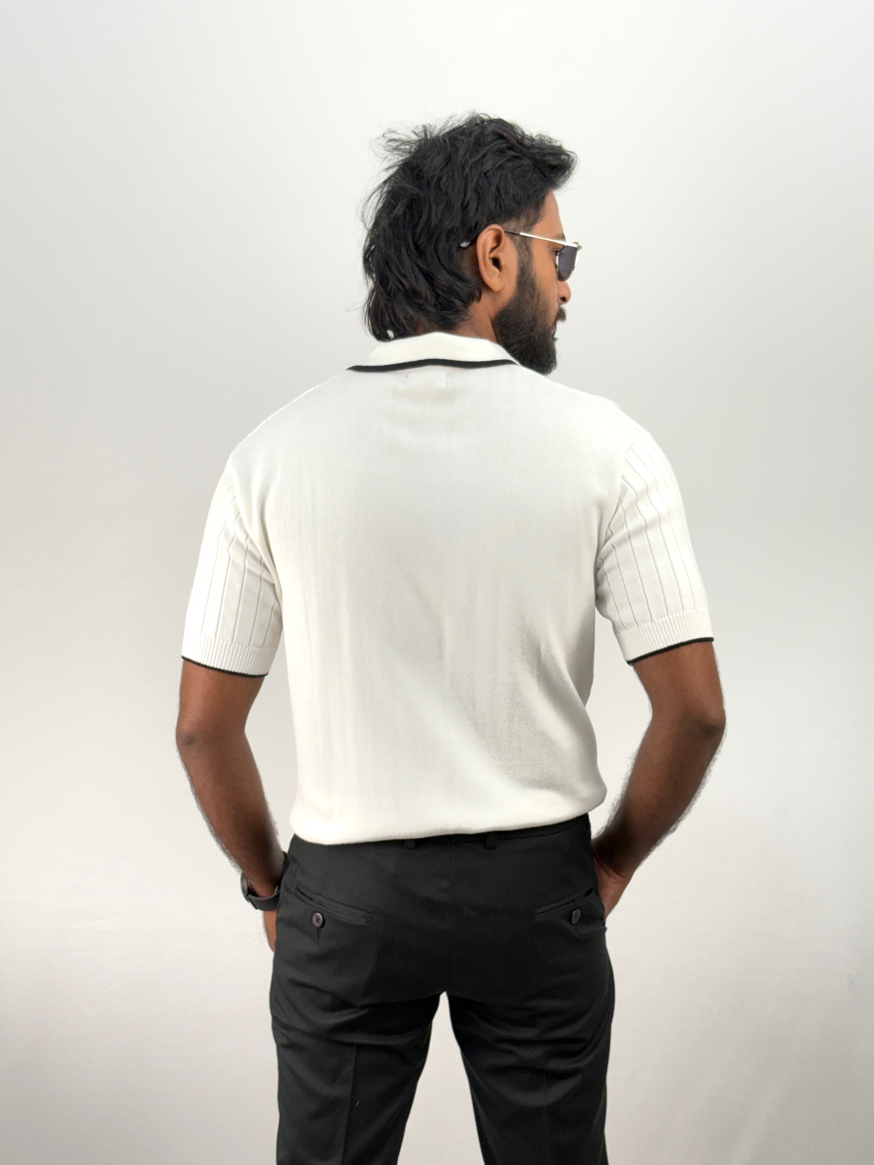 White Polo T-Shirt