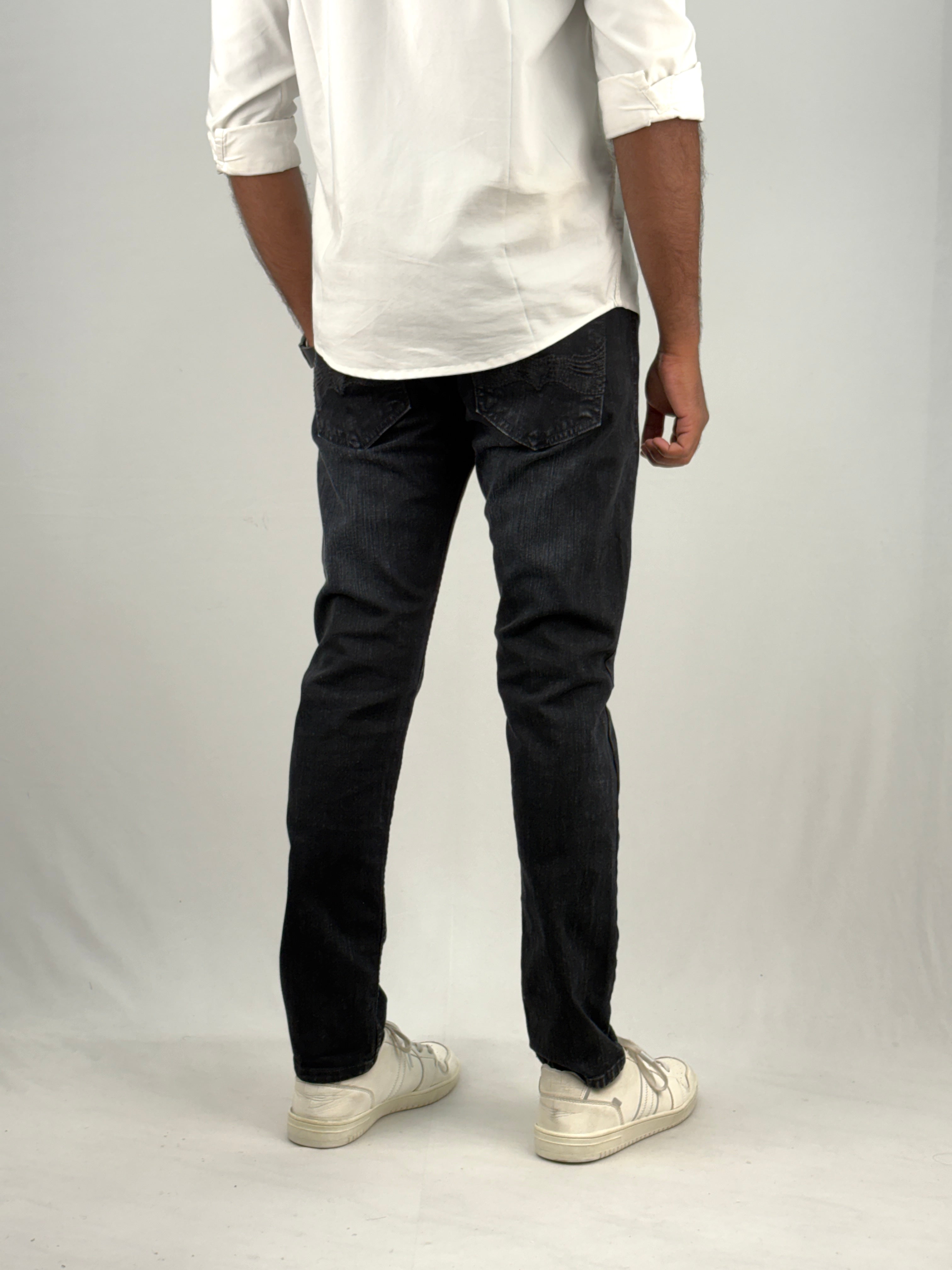 Black Shade Ankle Fit Jean