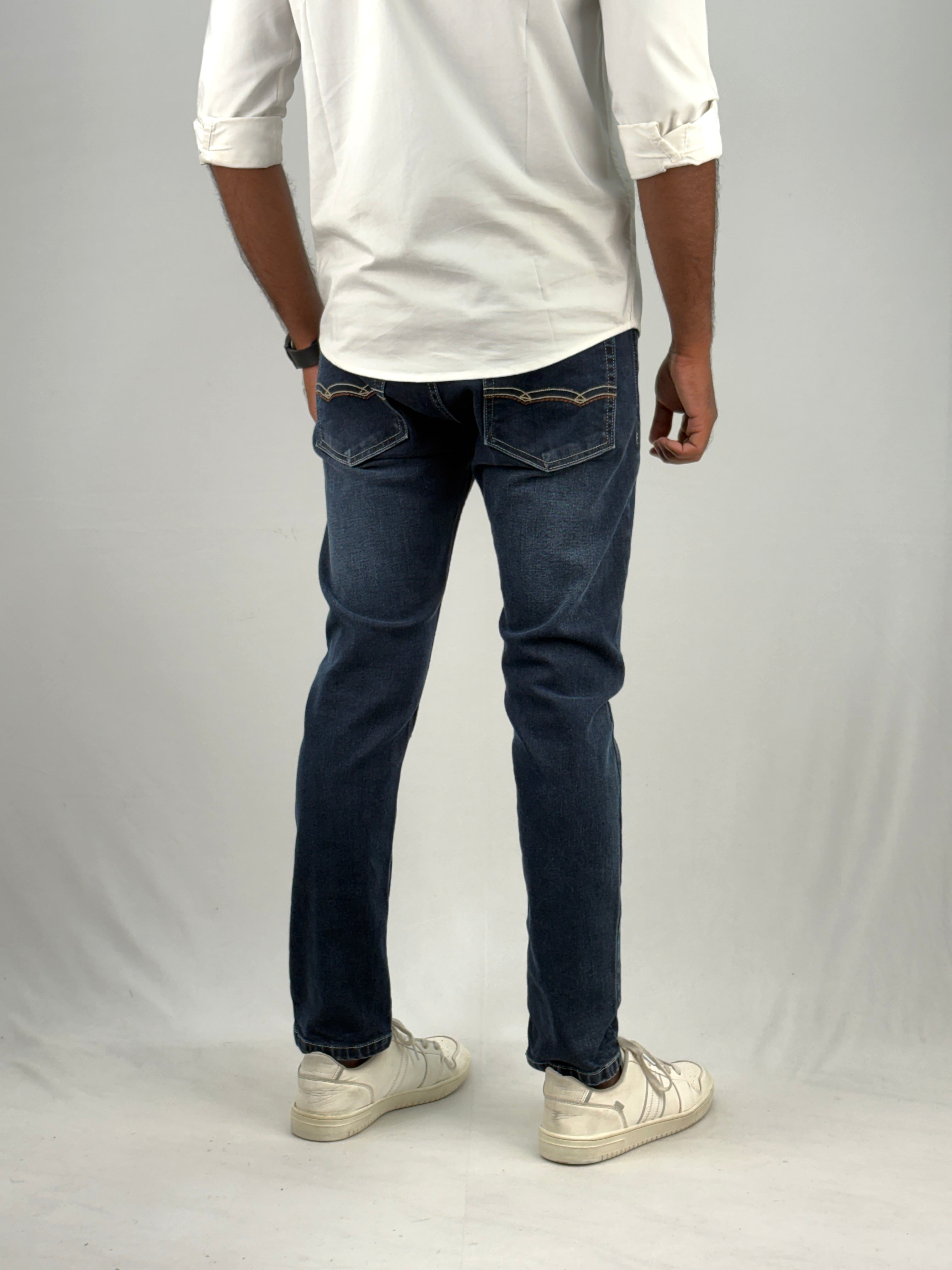 Denim Blue Ankle Fit Jean