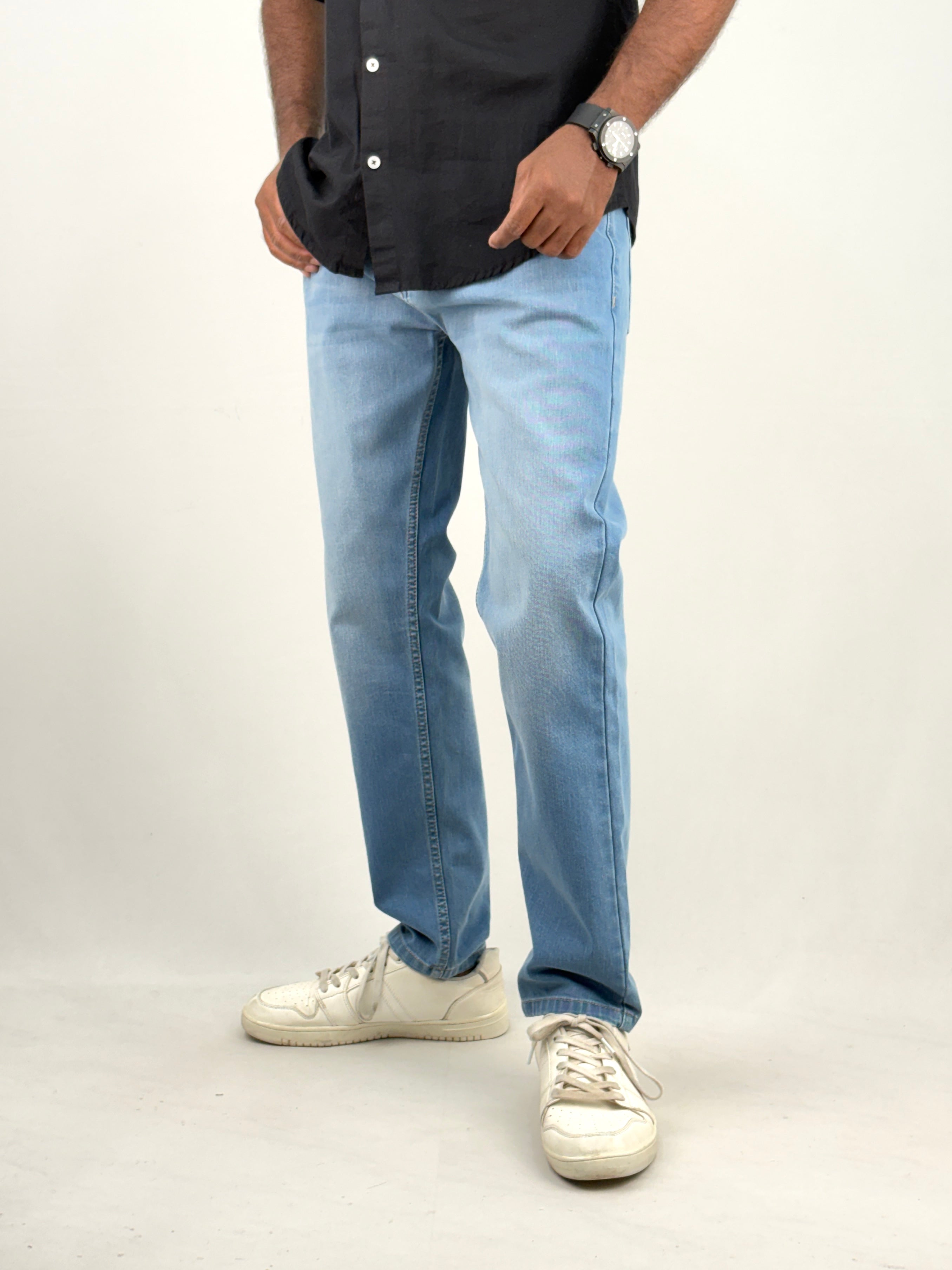 Light Blue Ankle Fit Jean