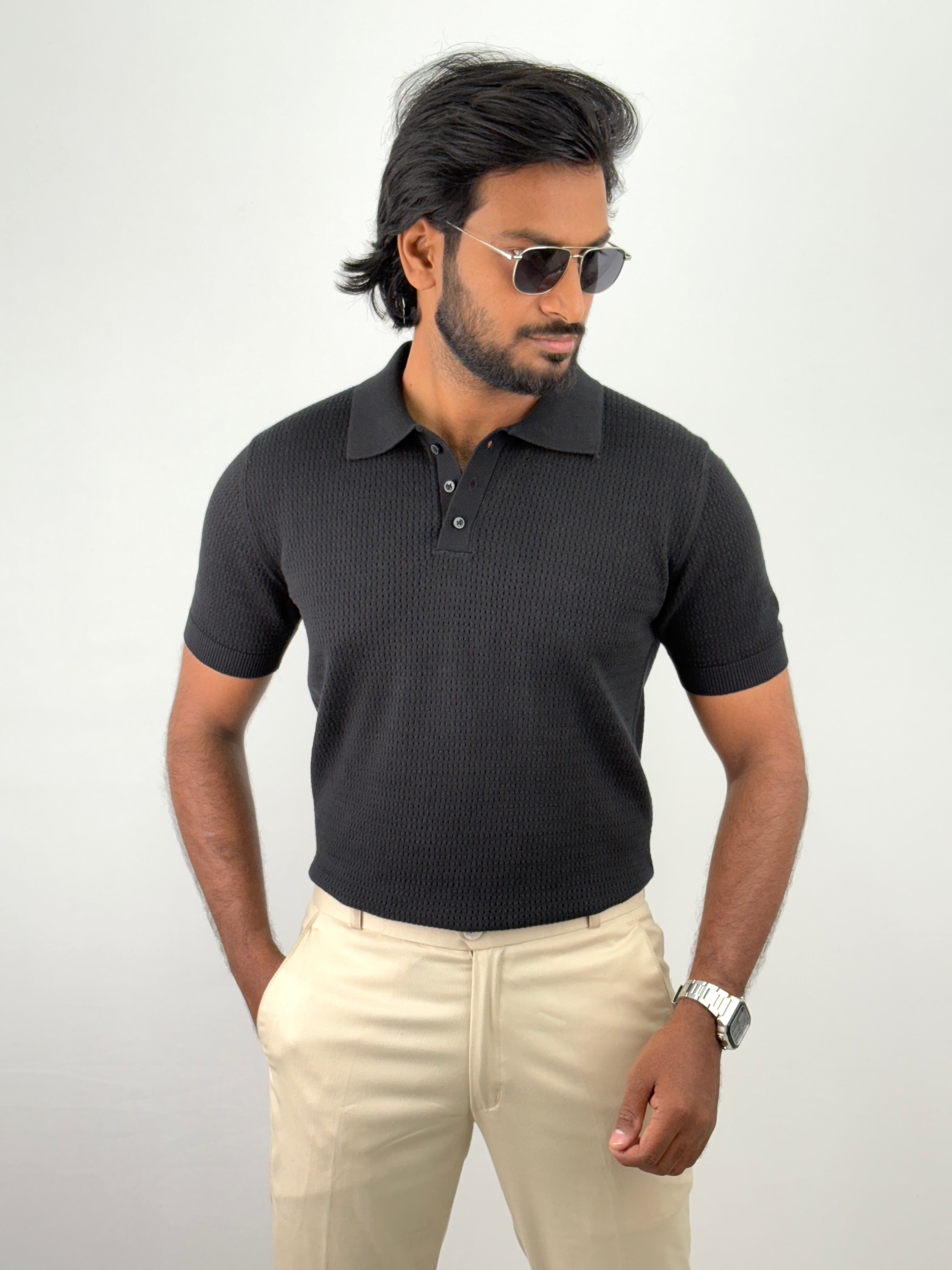Black Polo T-Shirts