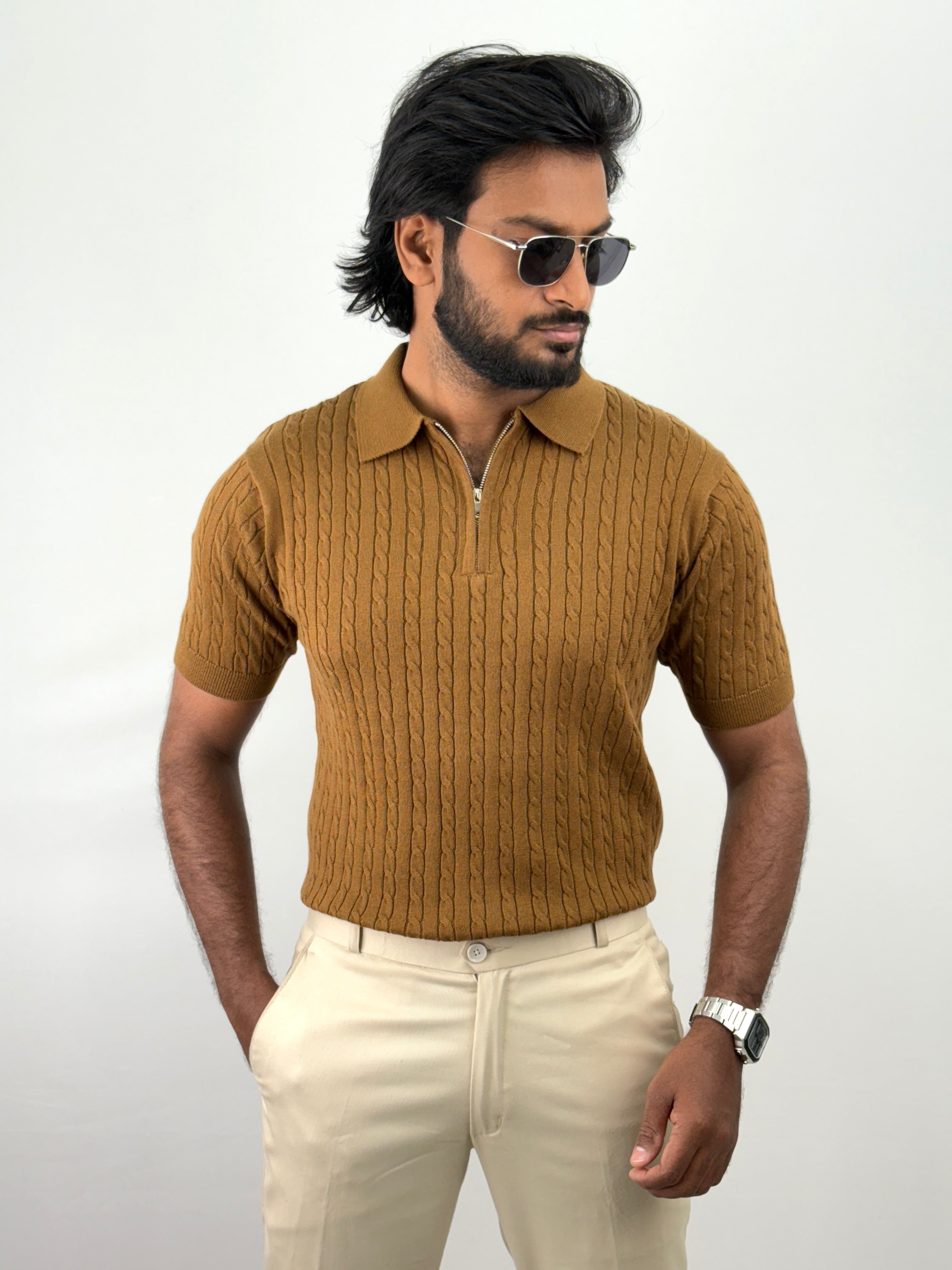 Brown Polo T-Shirts