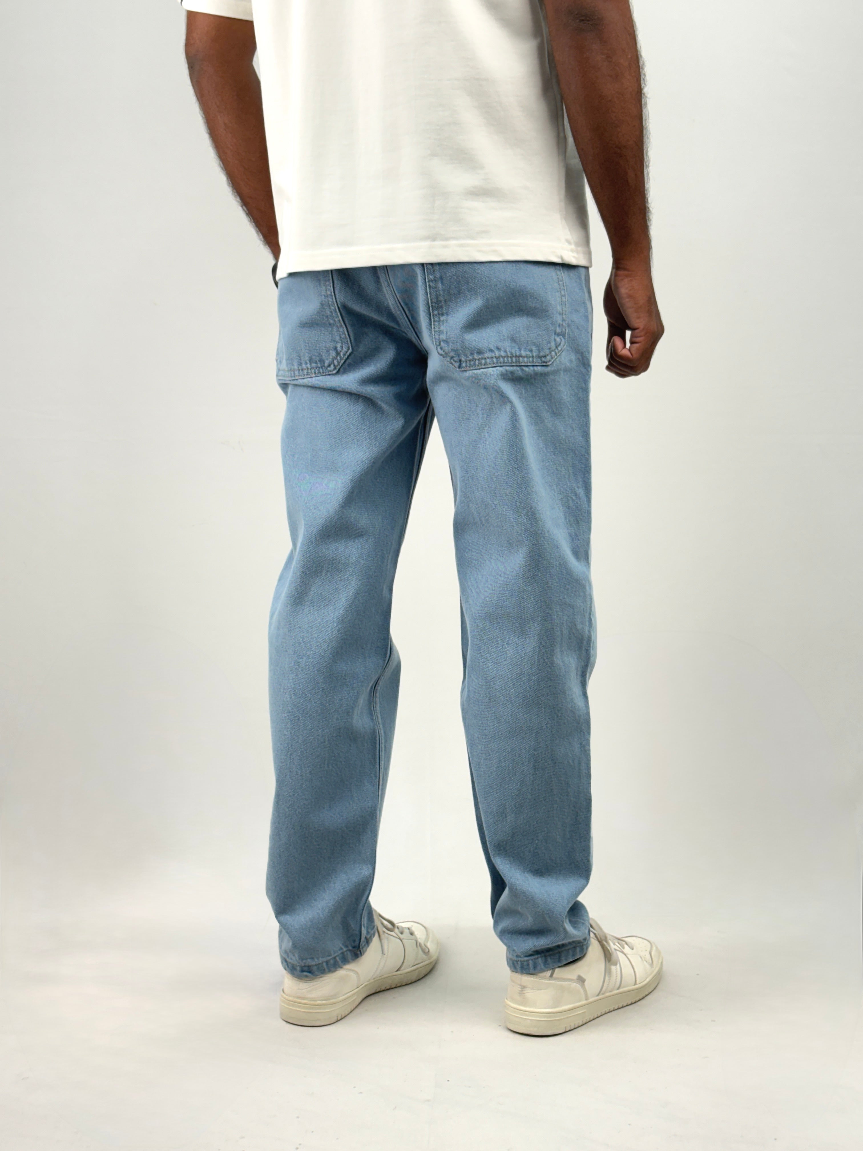 Light Blue Semi Baggy Jean