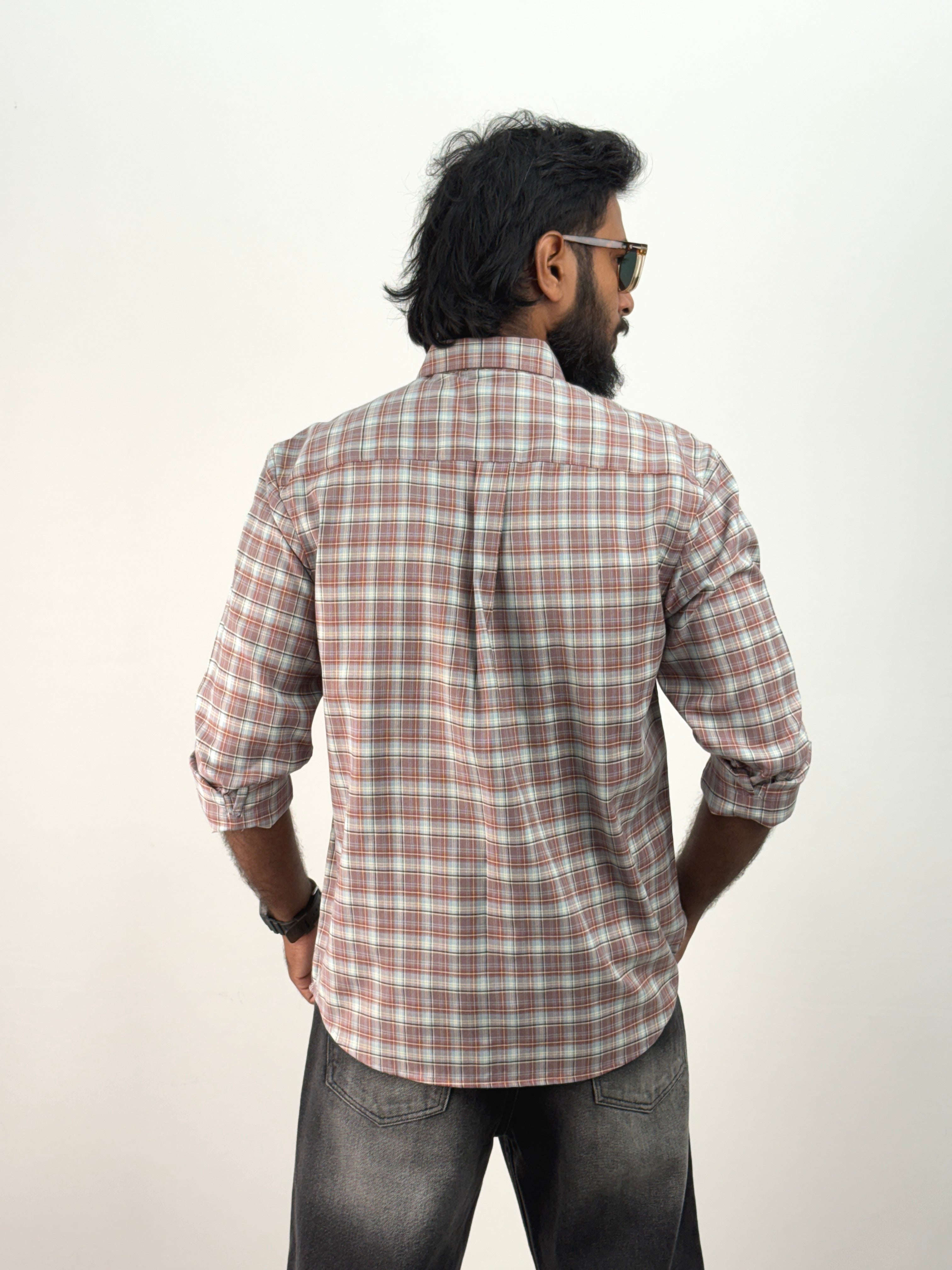 Light Grey Flannel Shirt