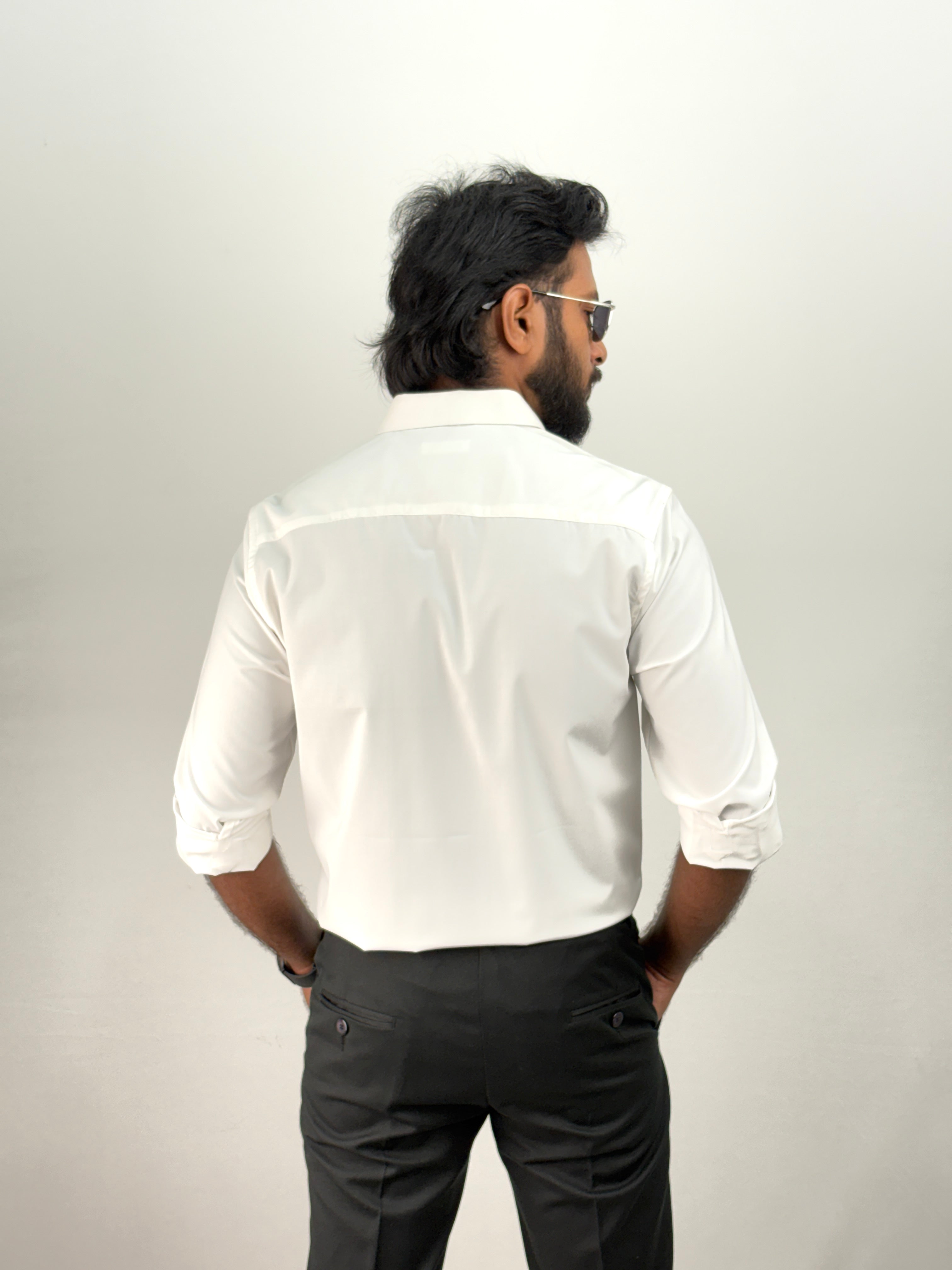 White IMP Printed Shirt
