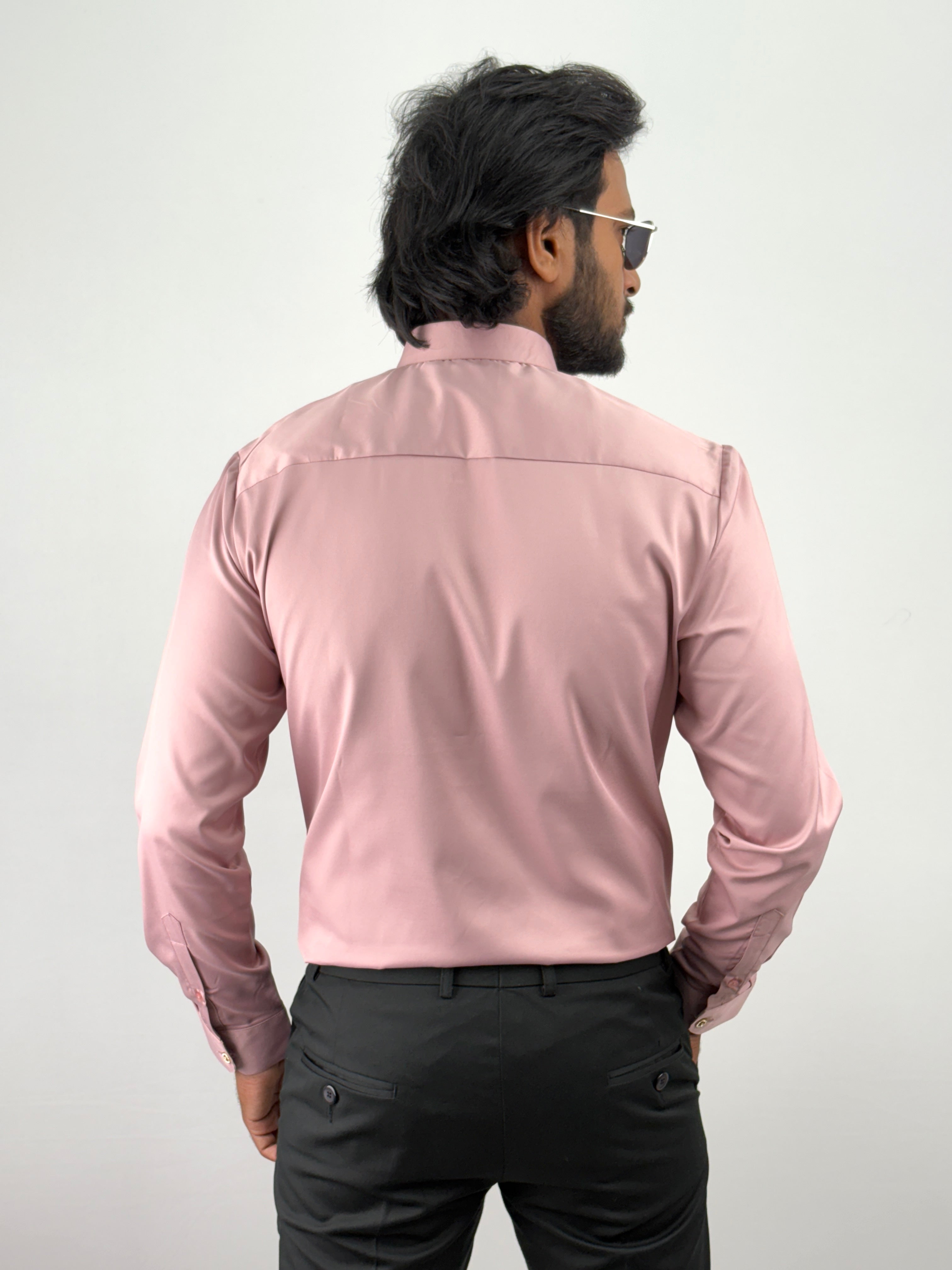 Onion Pink Sateen Shirt