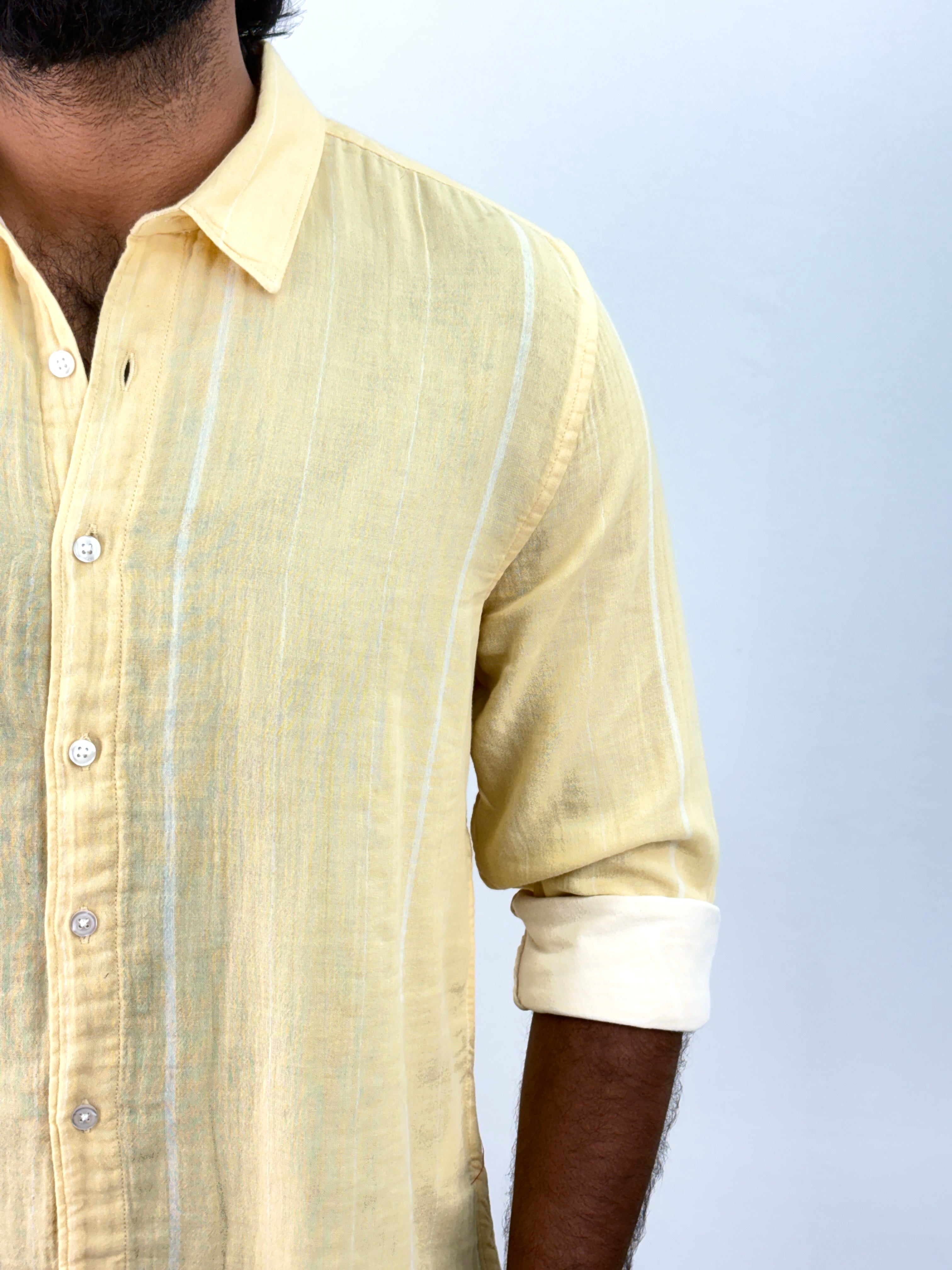 Yellow Stripe Shirt