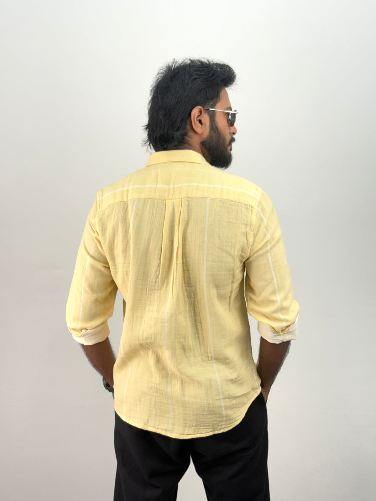 Yellow Stripe Shirt