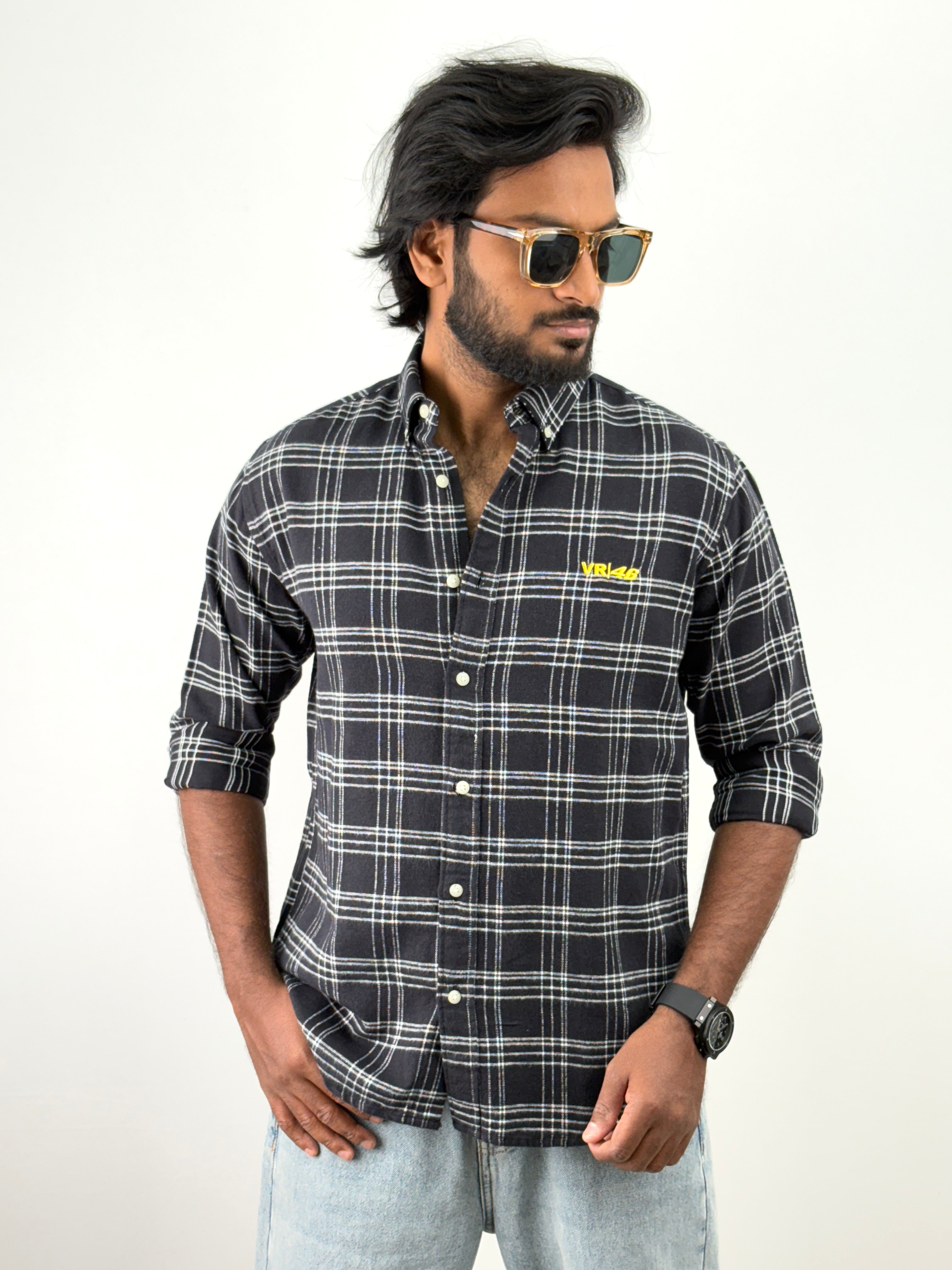 Black Flannel Shirts
