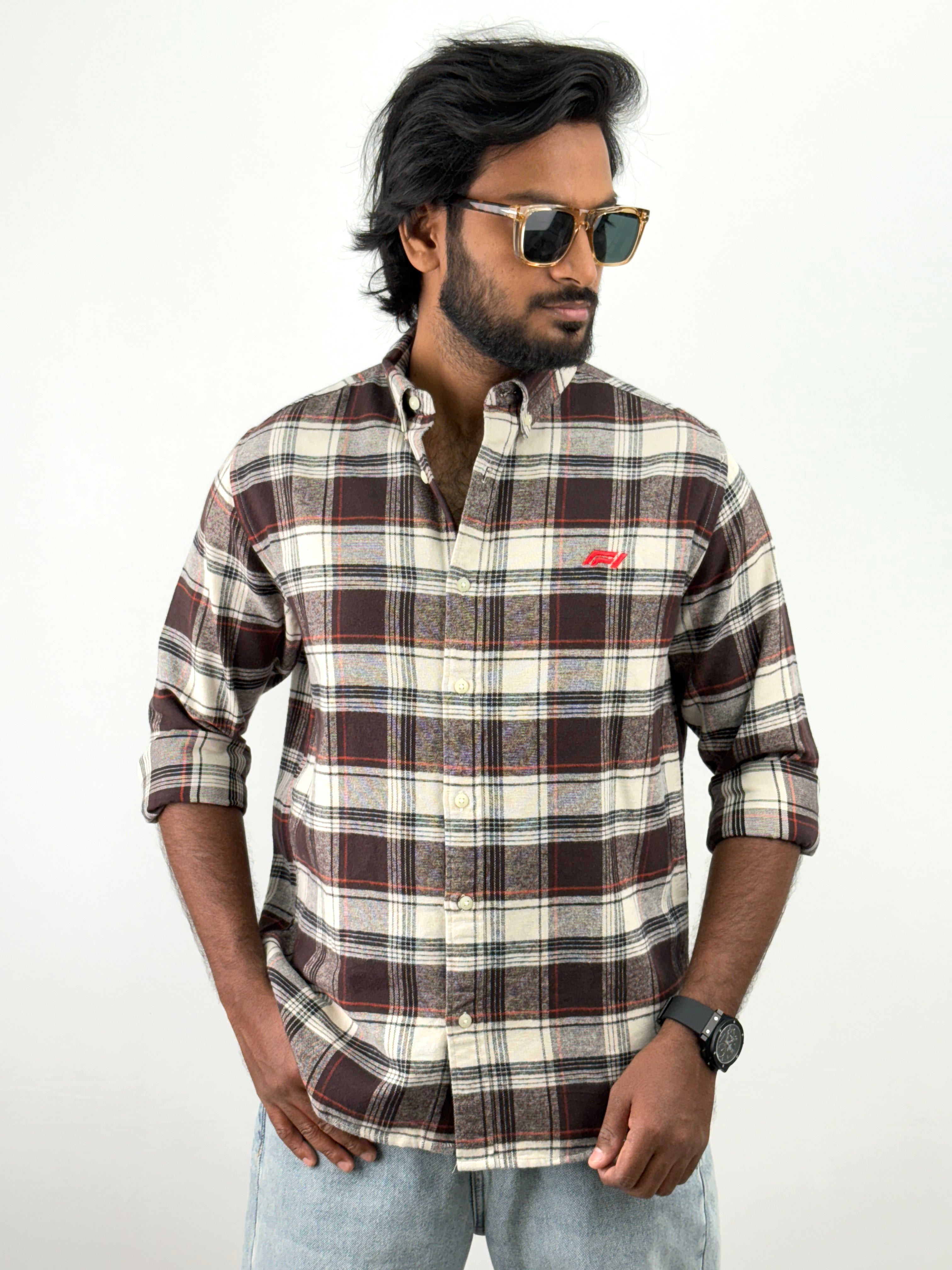 Brown Flannel Shirts
