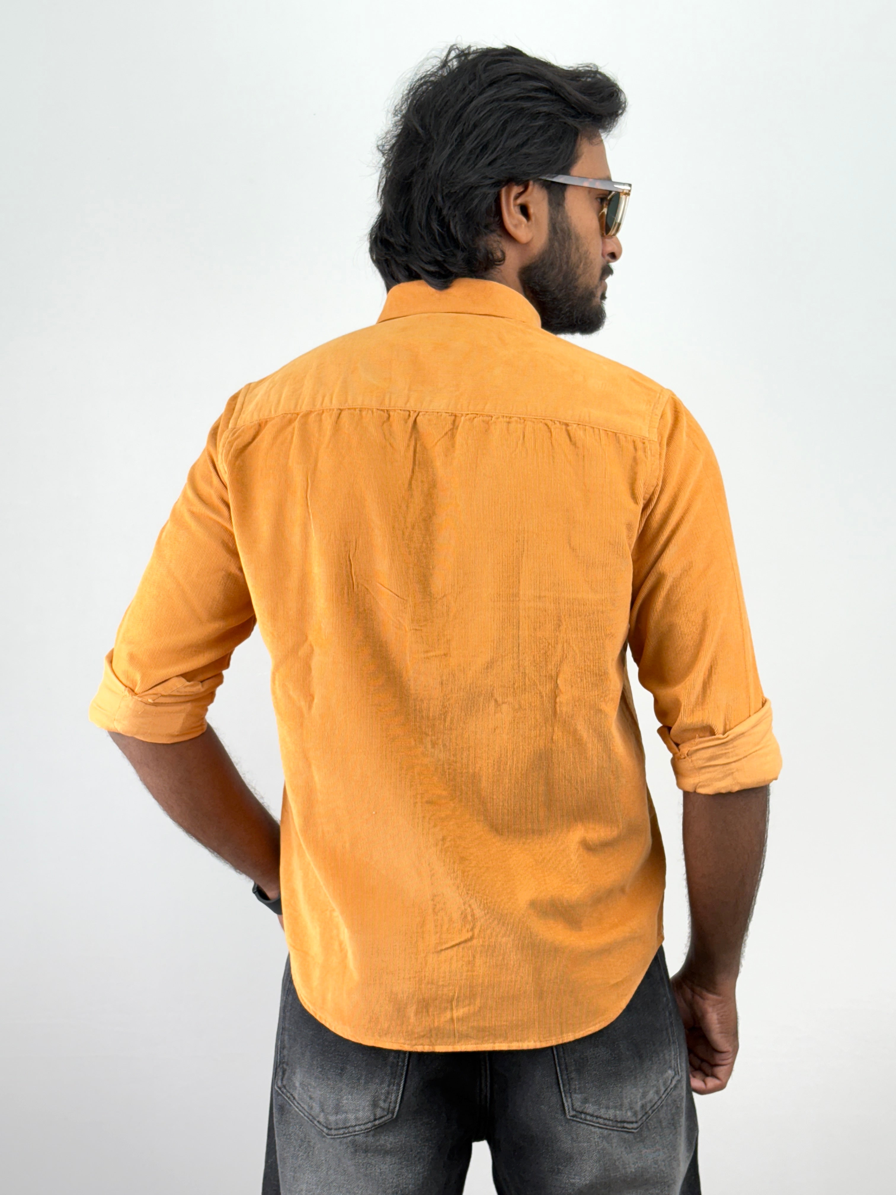 Yellow Corduroy Shirt