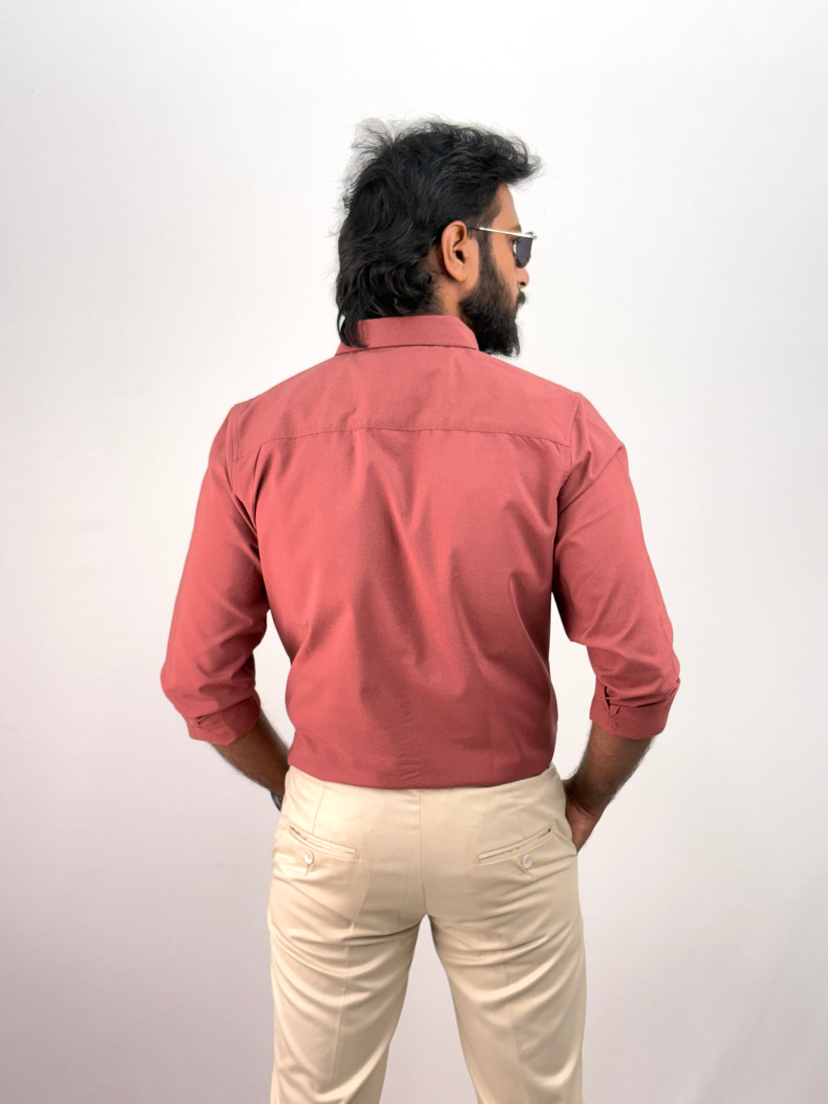 Cherry Plain Oxford Shirt