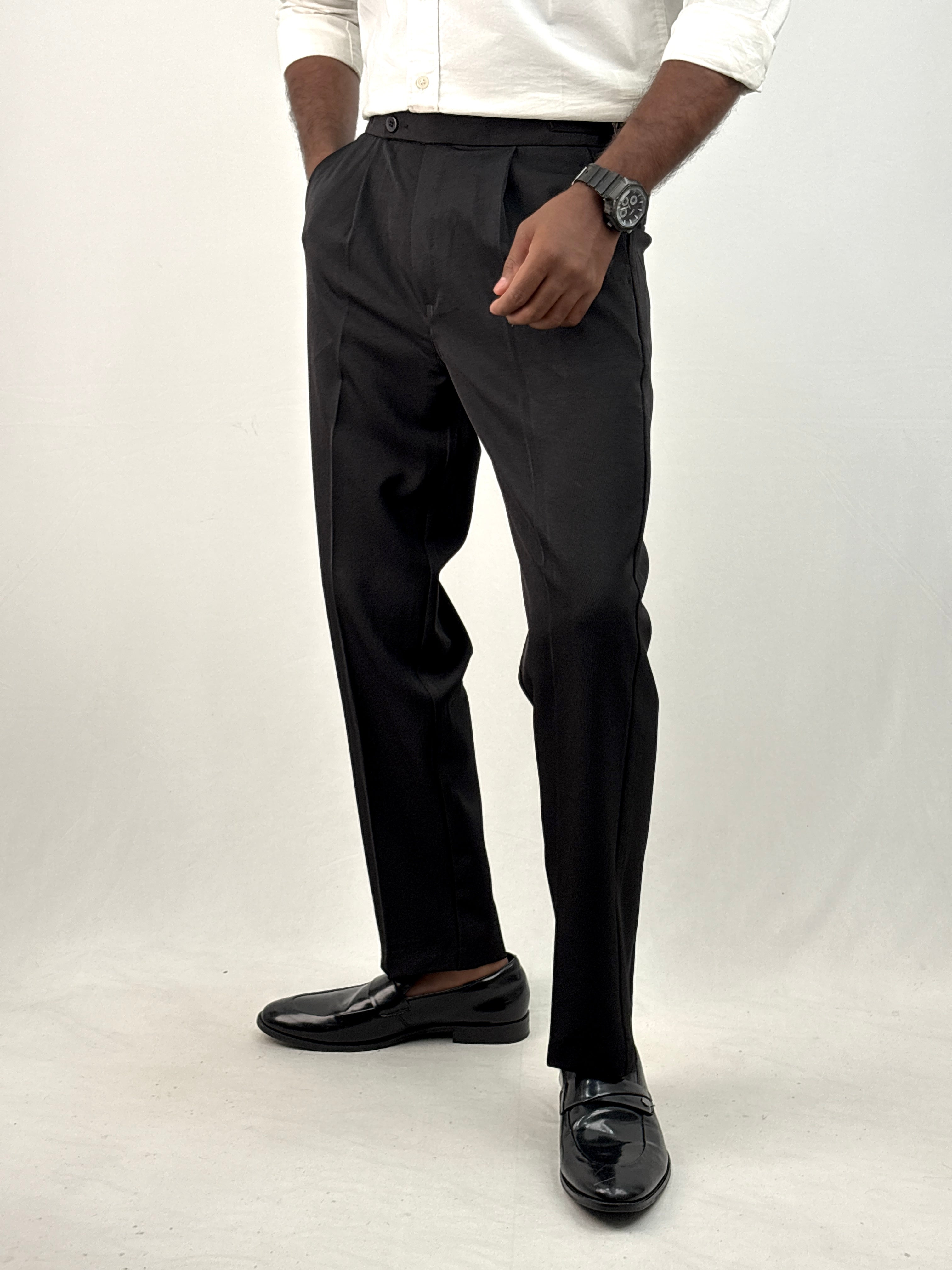 Black Gurkha Pant