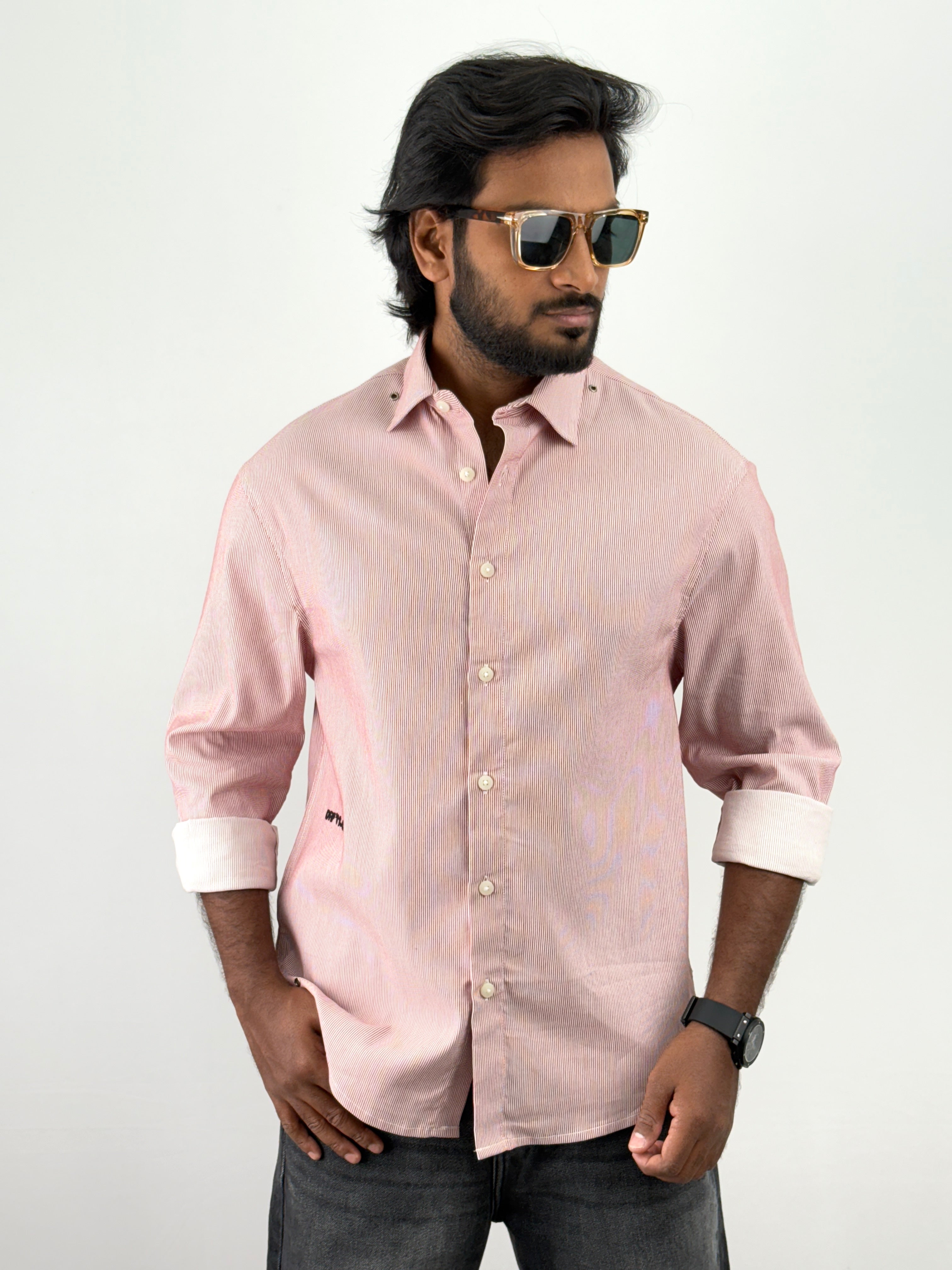Pink Oversized Shirt