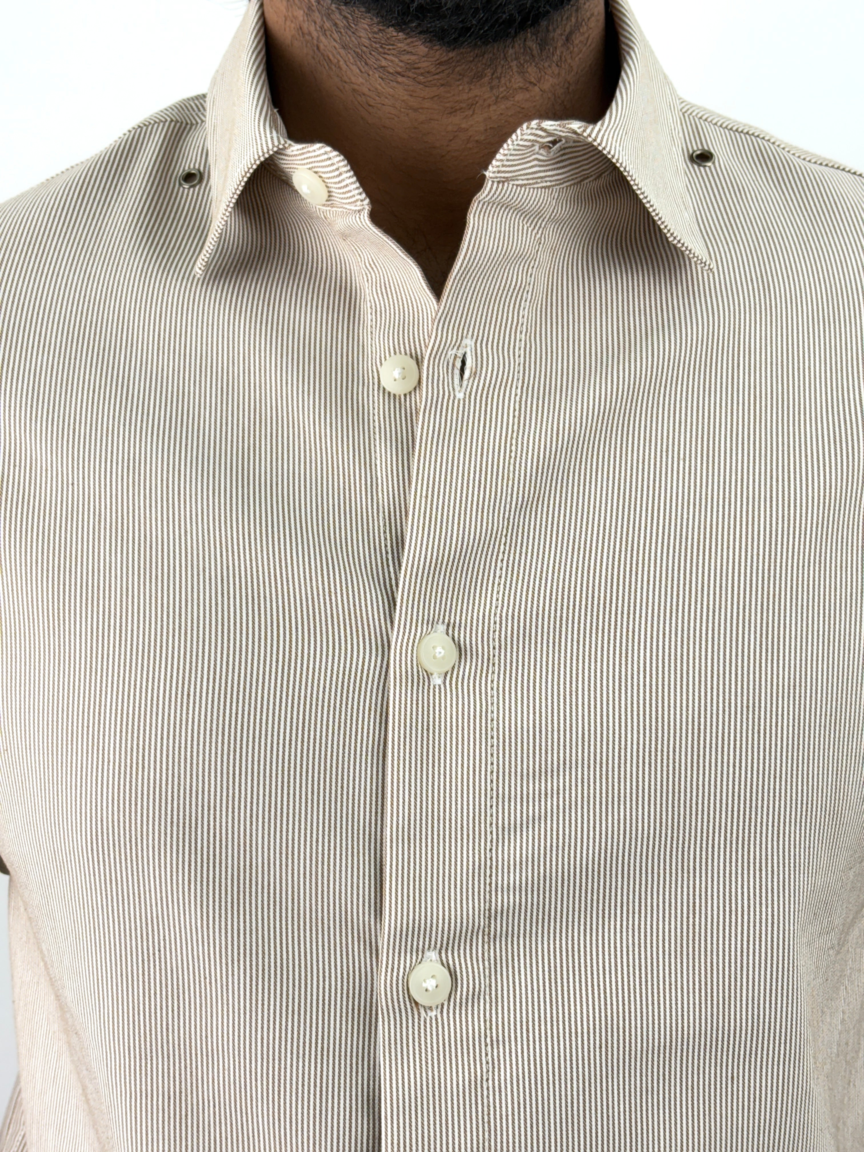 Beige Oversized Shirt