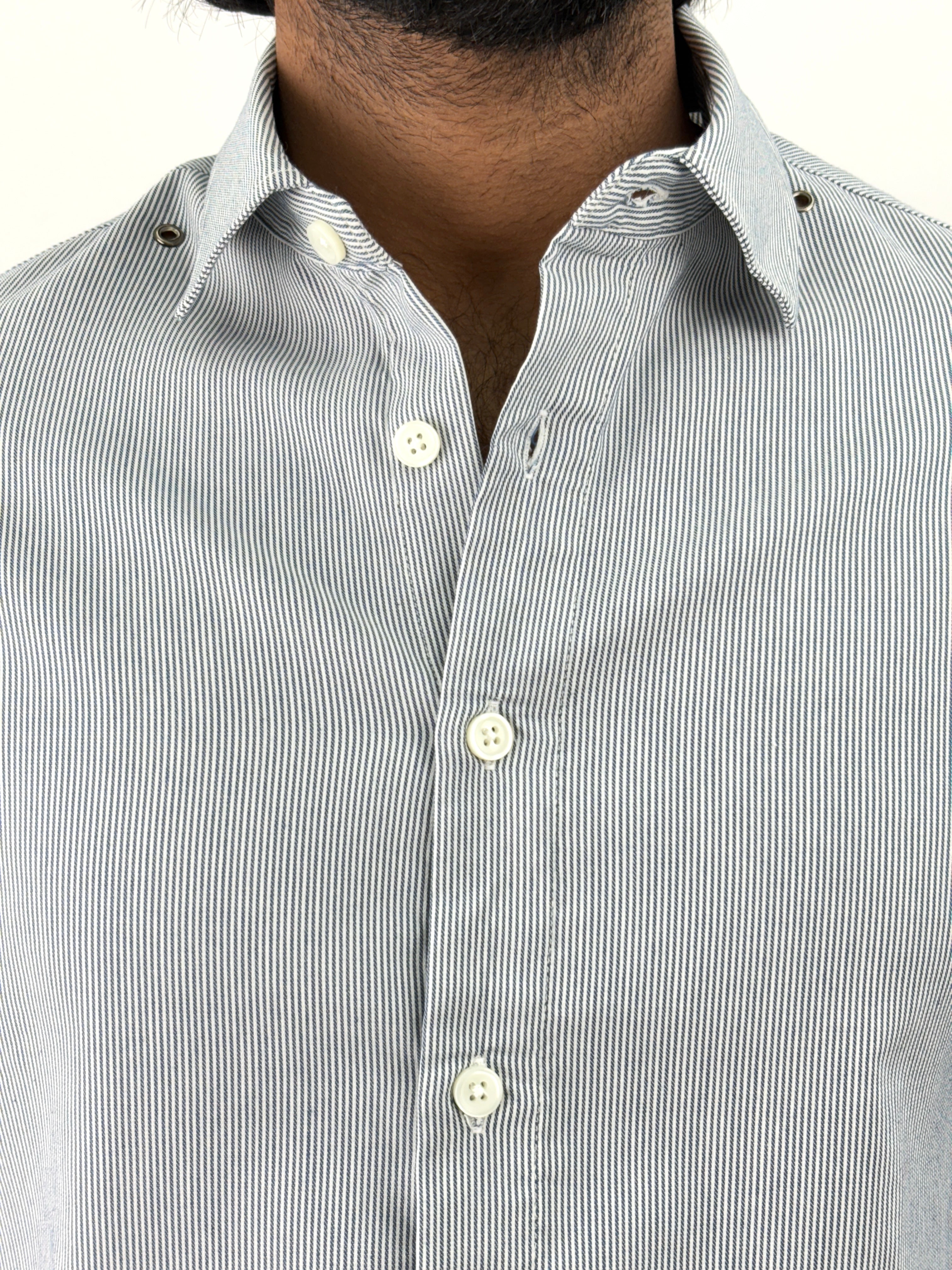 Blue Oversized Shirt