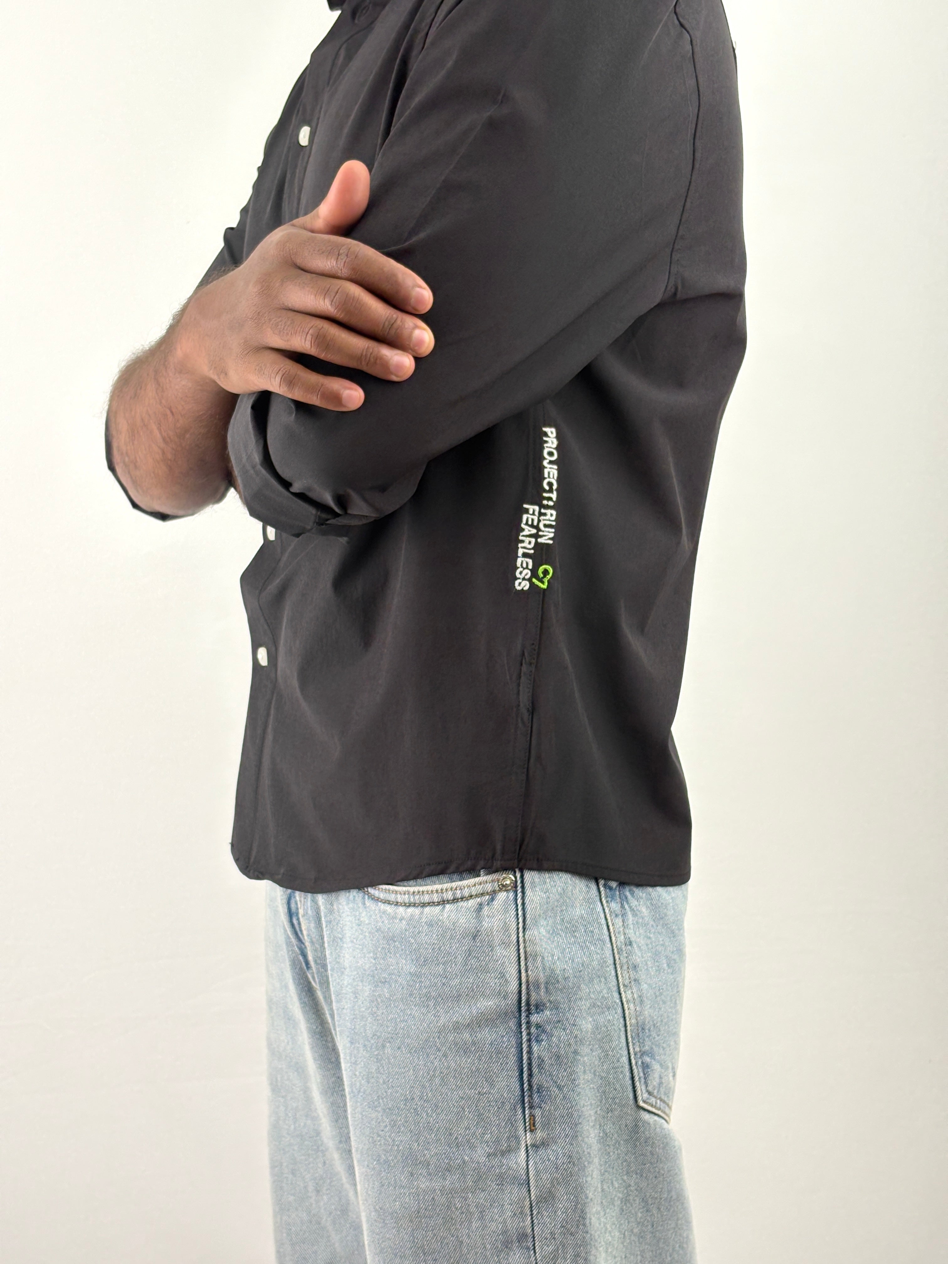 Black Oversized Shirt