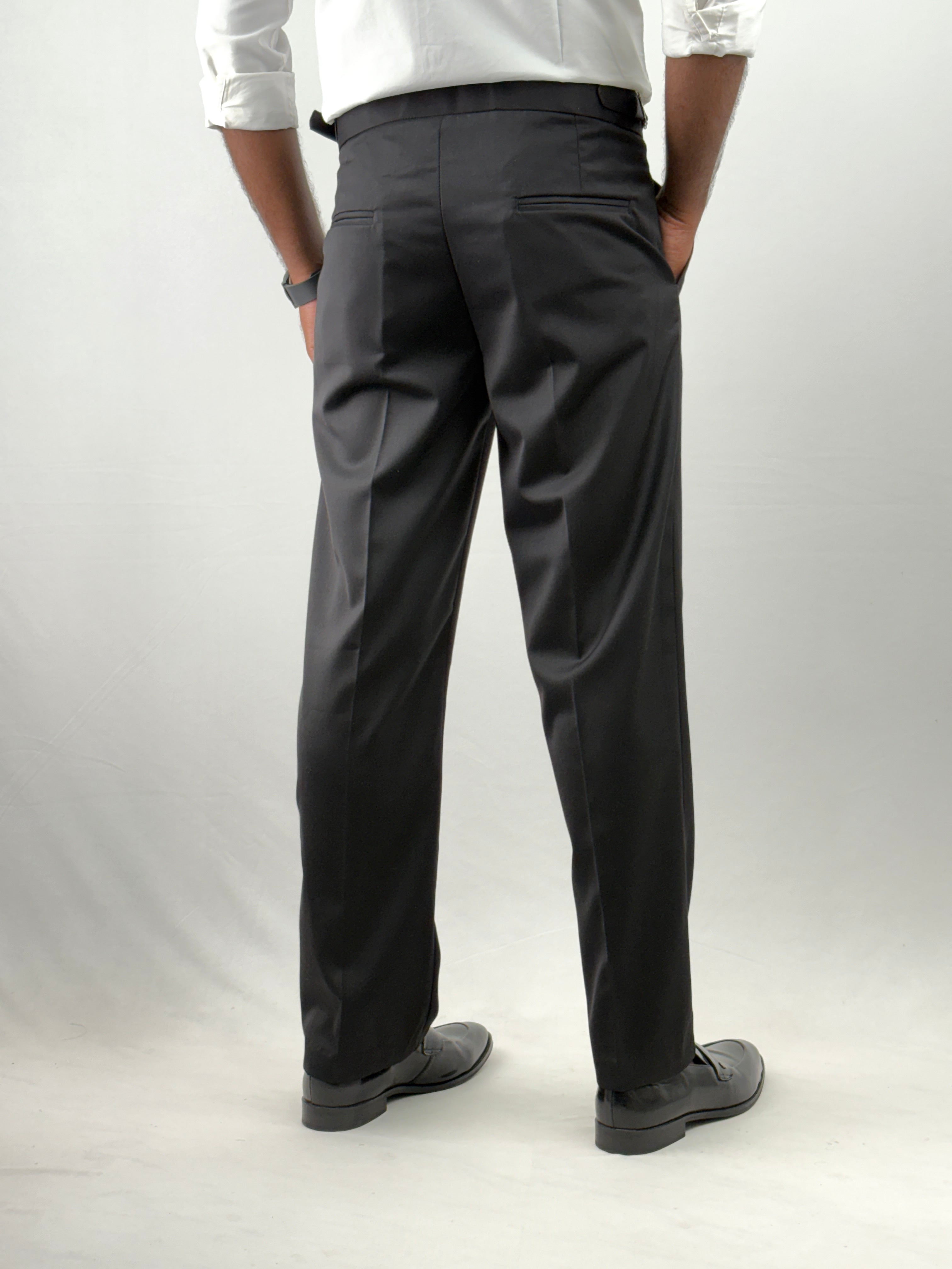 Black Gurkha Pants