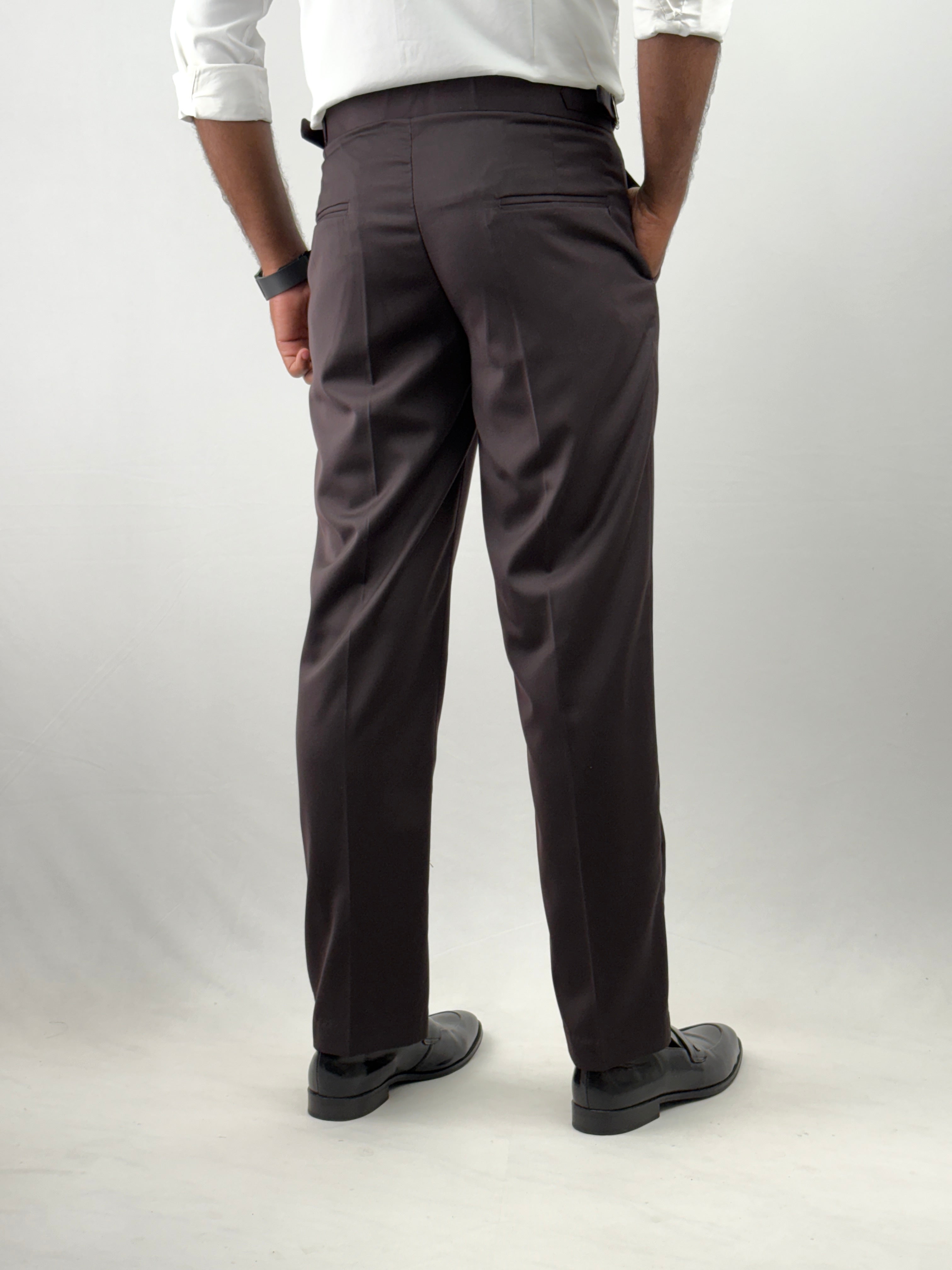 Wine Gurkha Pants