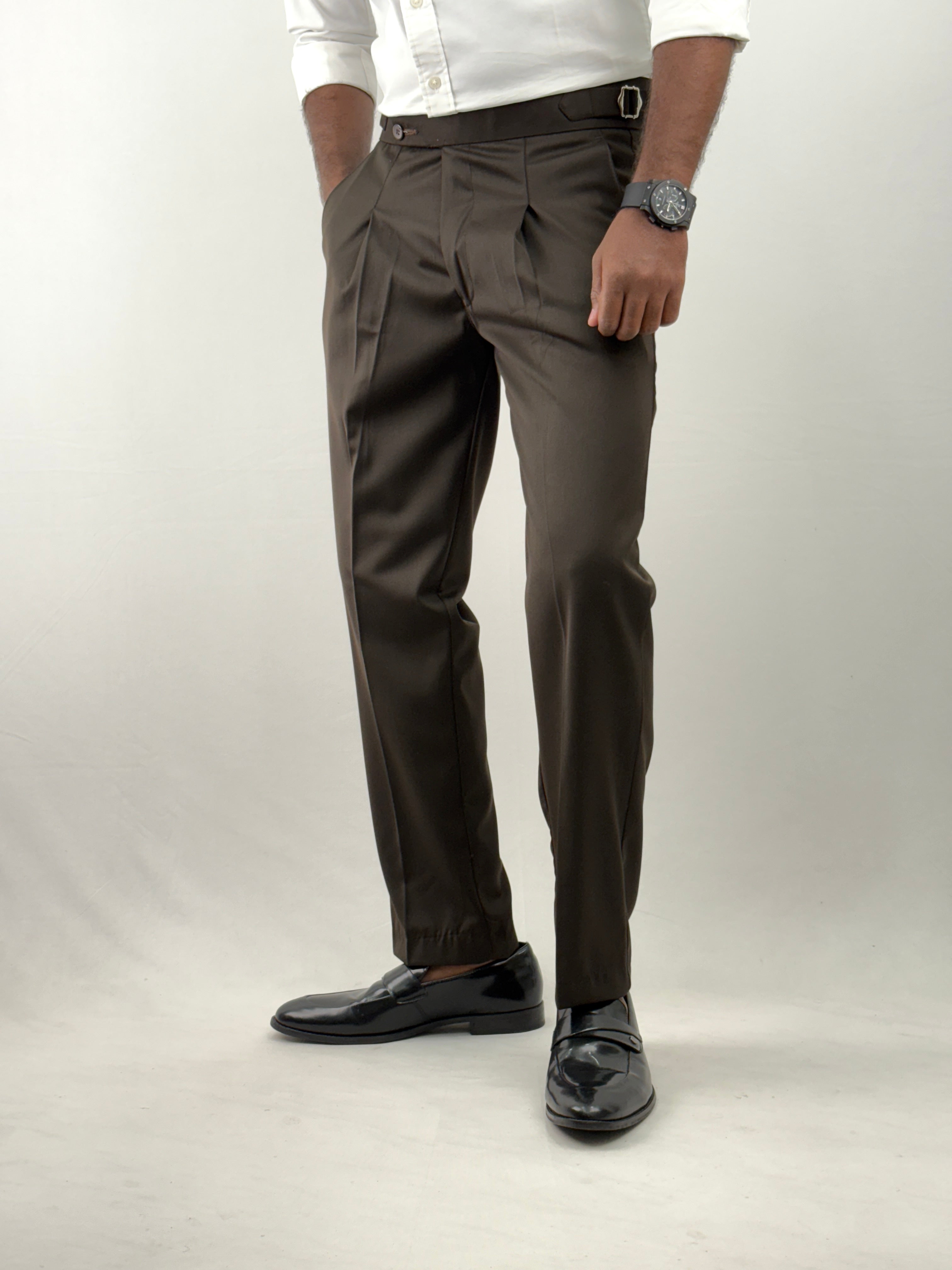 Brown Gurkha Pants
