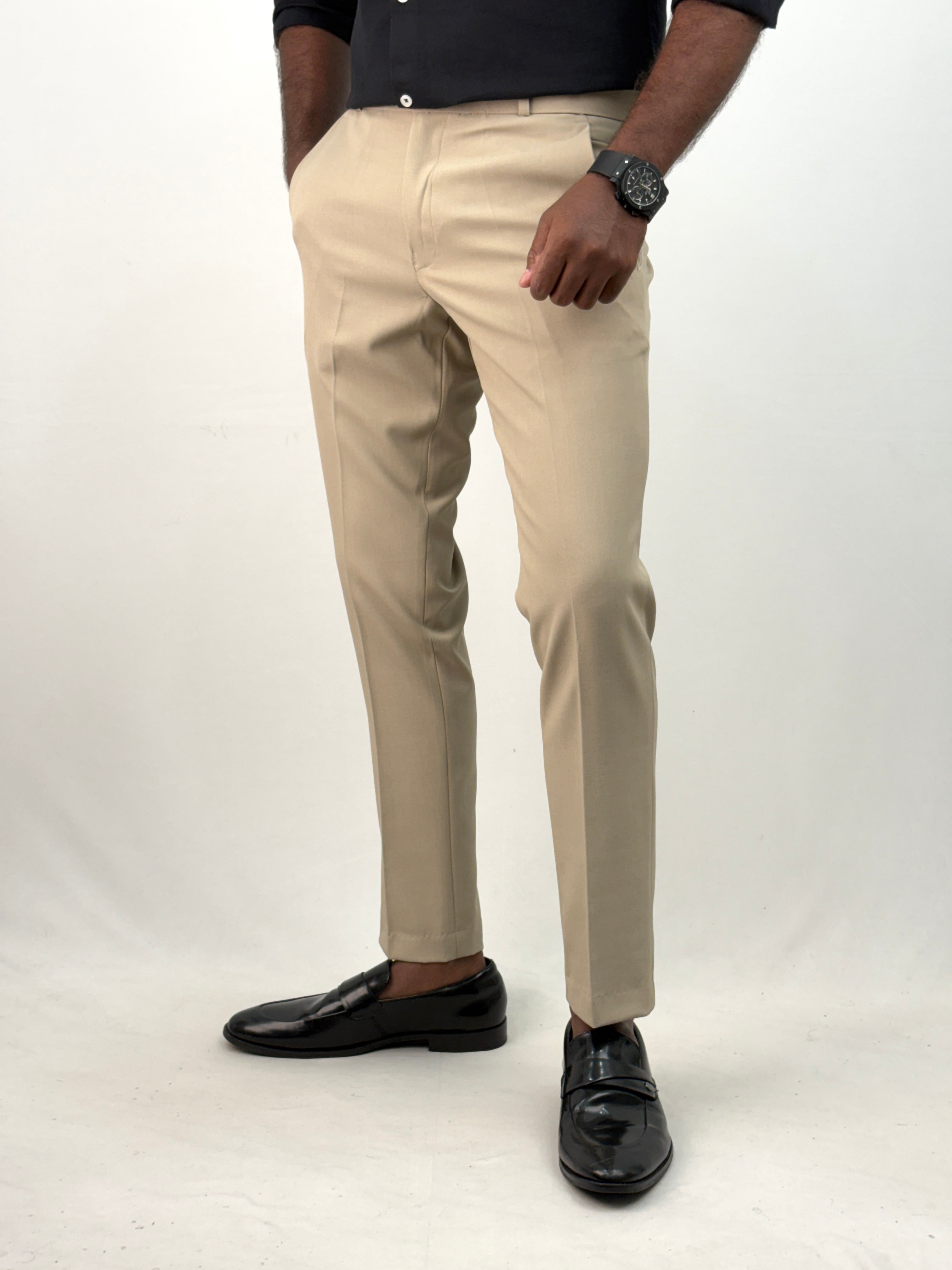 Biscuit Ankle Fit Formal Pant