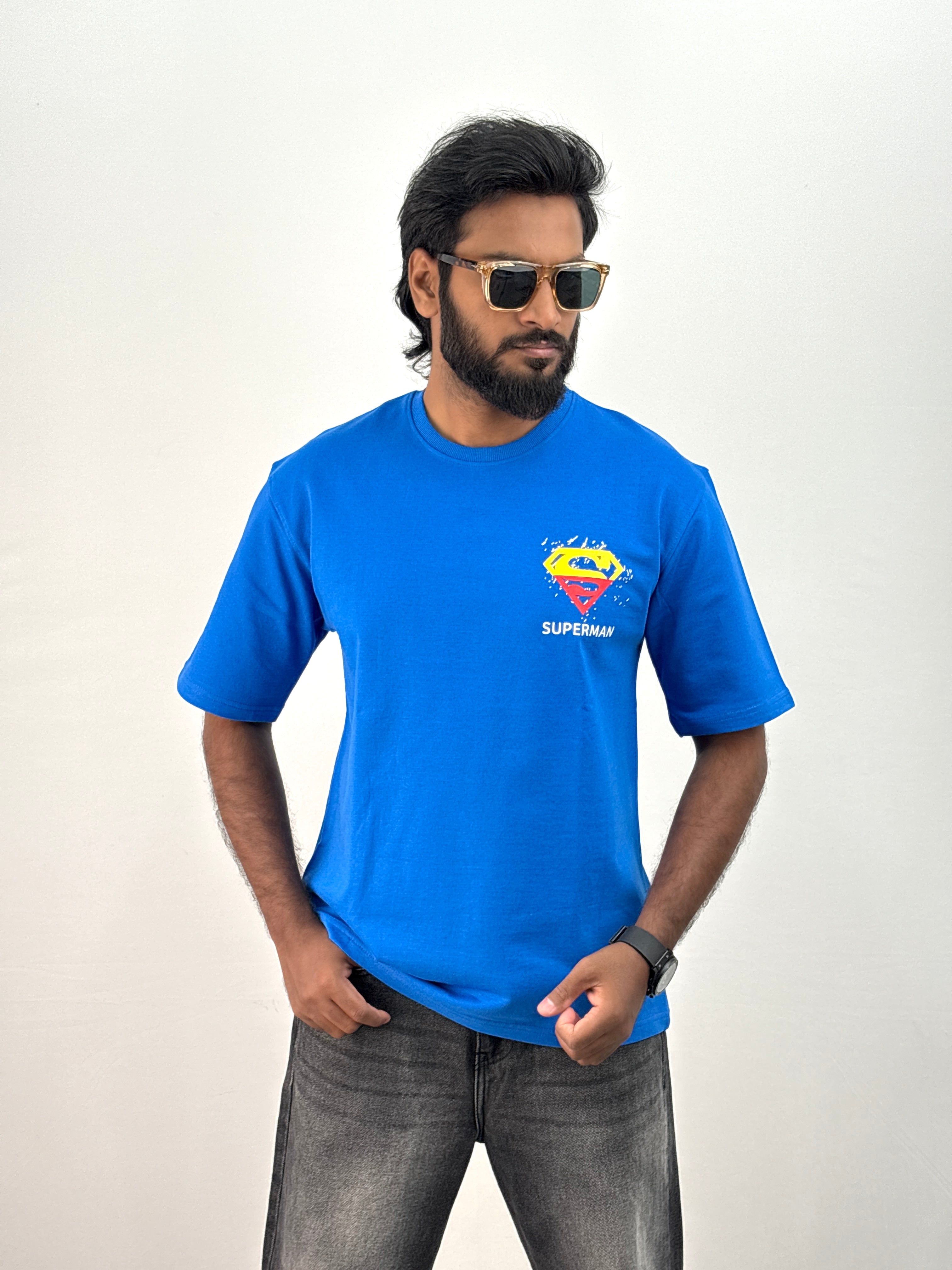 Super Man Oversized T-Shirt