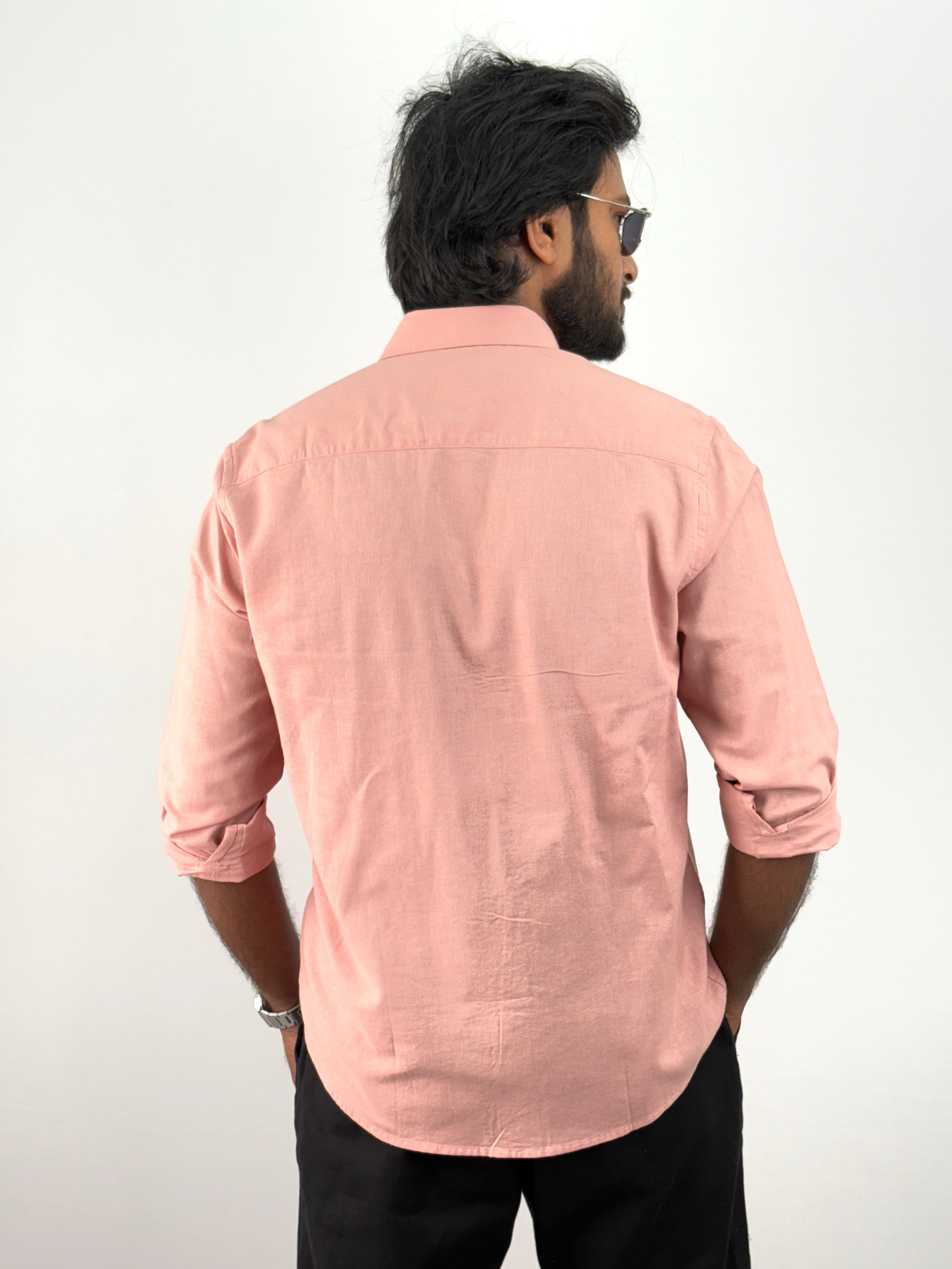 Peach Linen Shirts