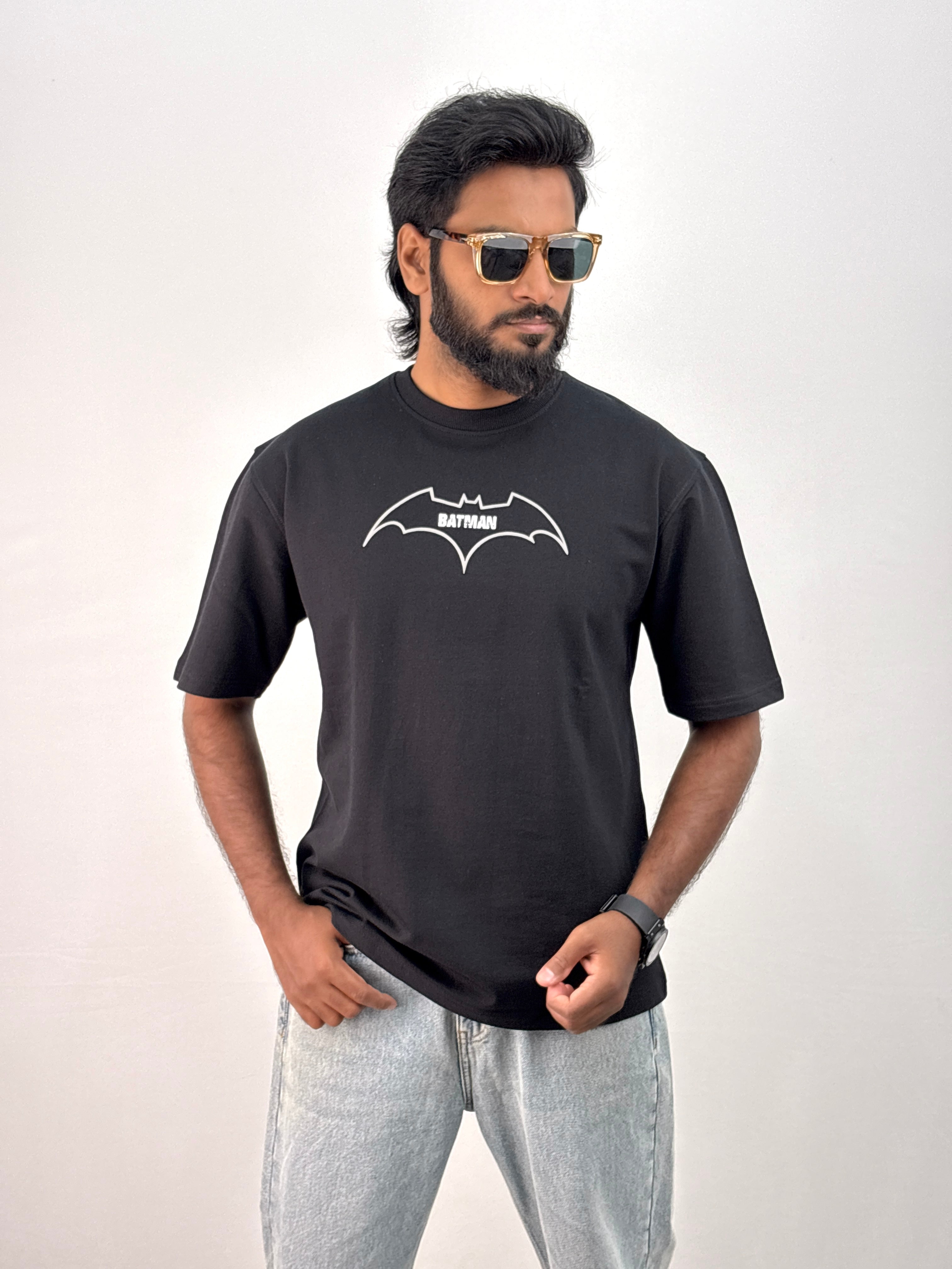 Bat Man Oversized T-Shirt