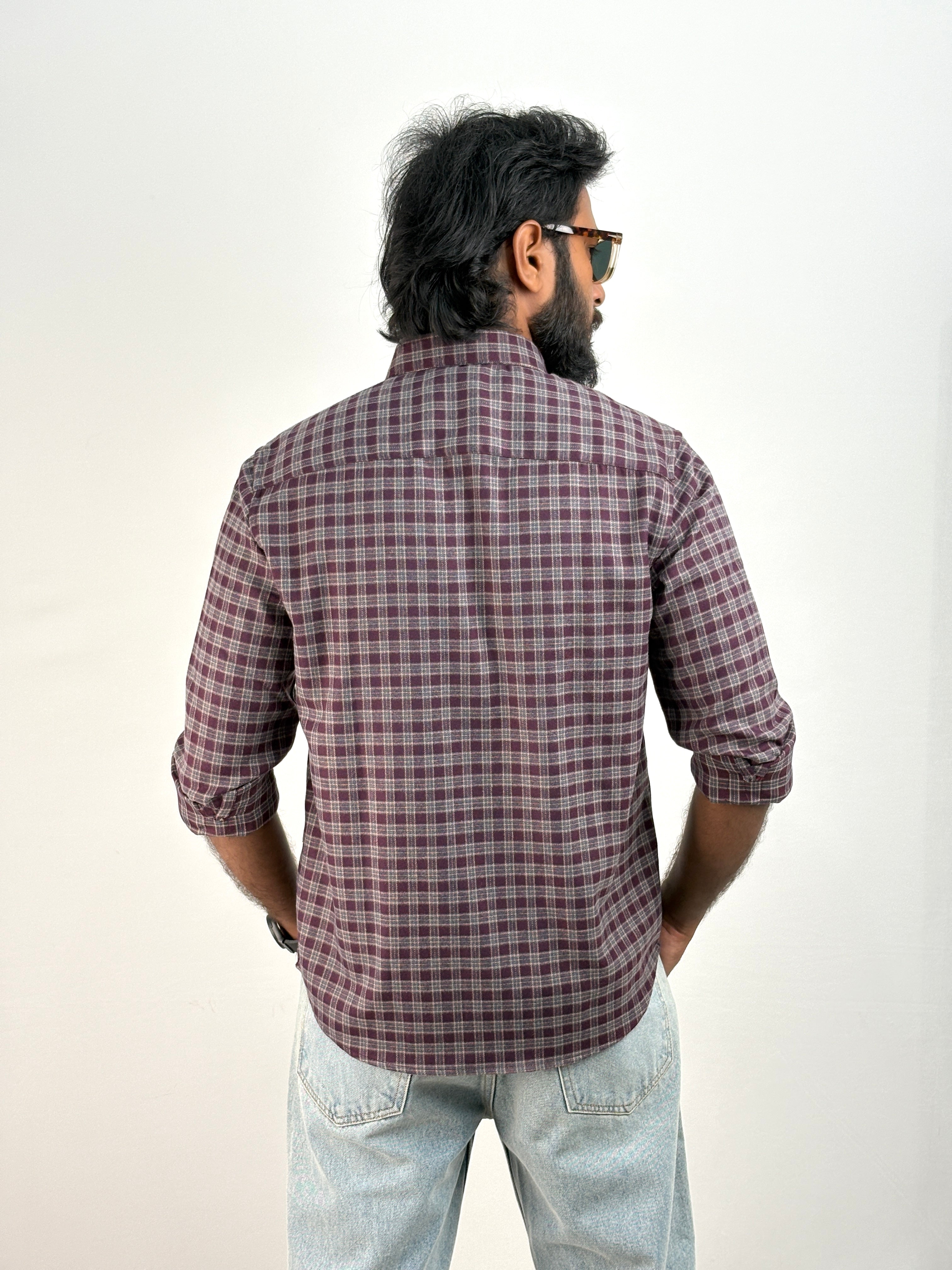 Purple IMP Flannel Shirt