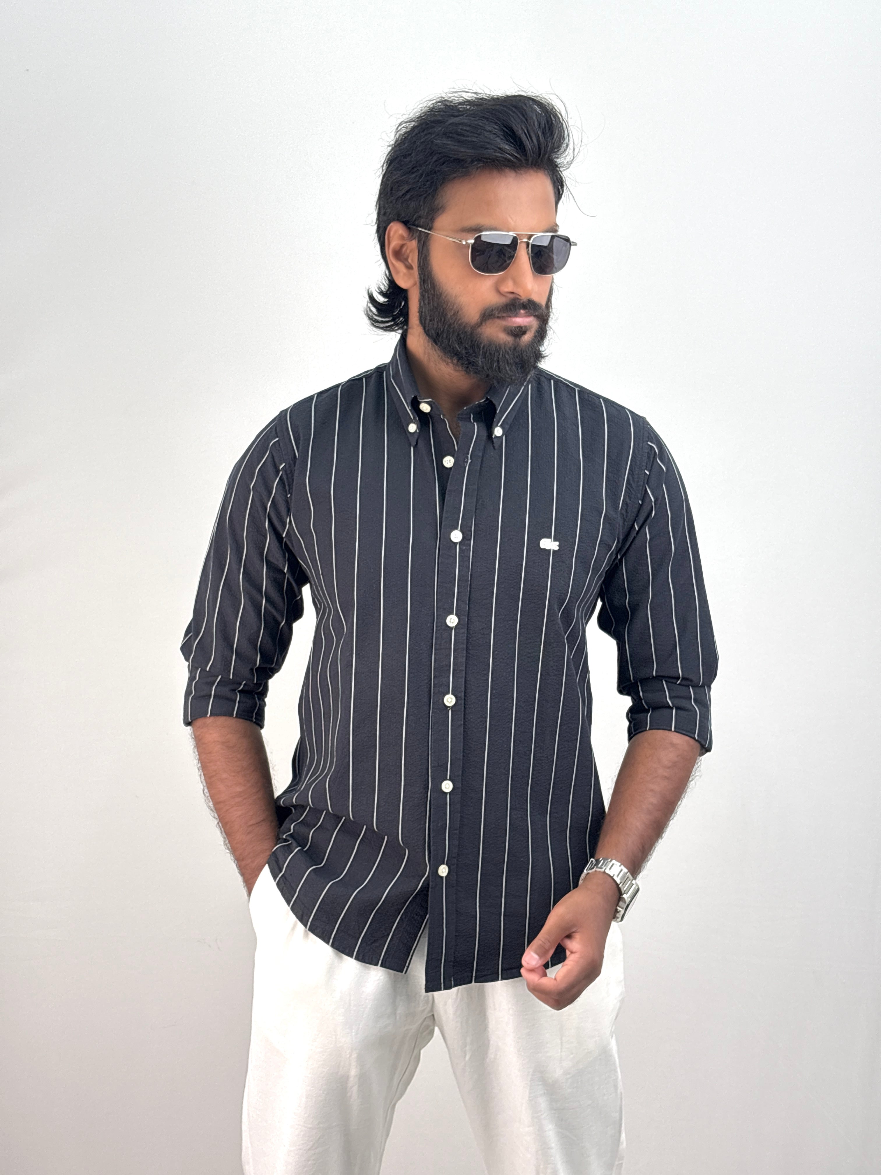 Black Stripe Shirt #