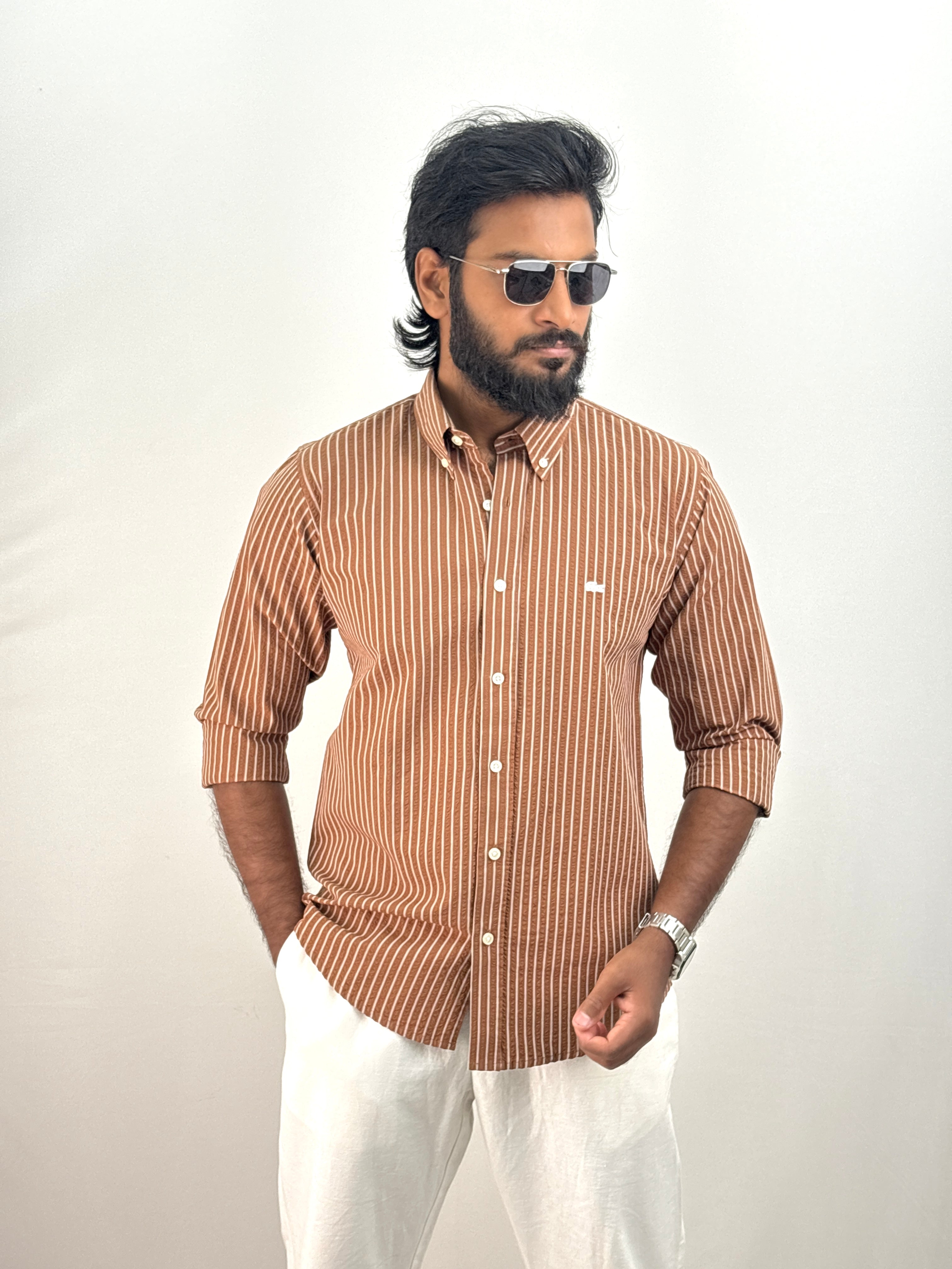 Wood Stripe Shirt #