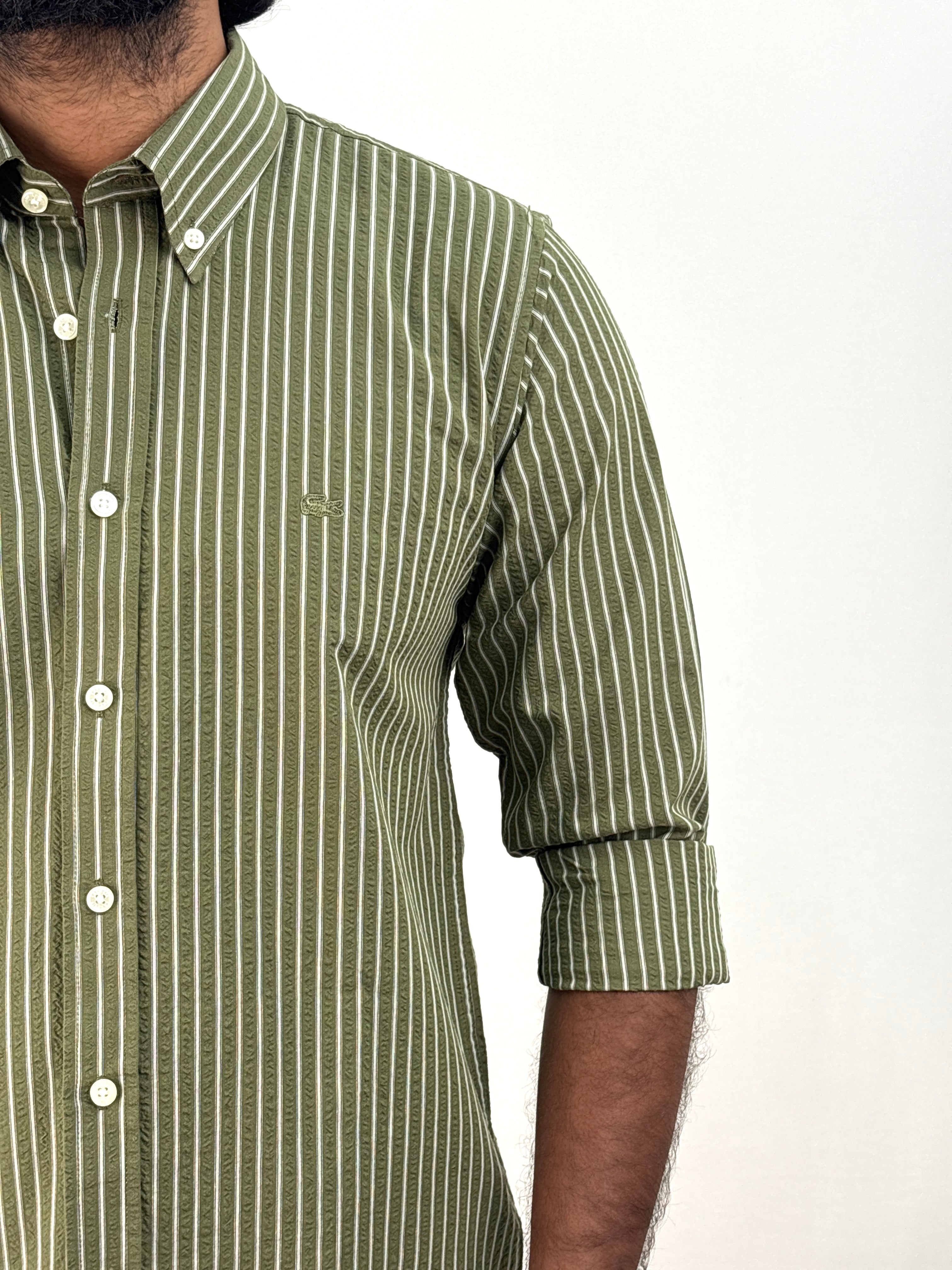 Green Stripe Shirt #