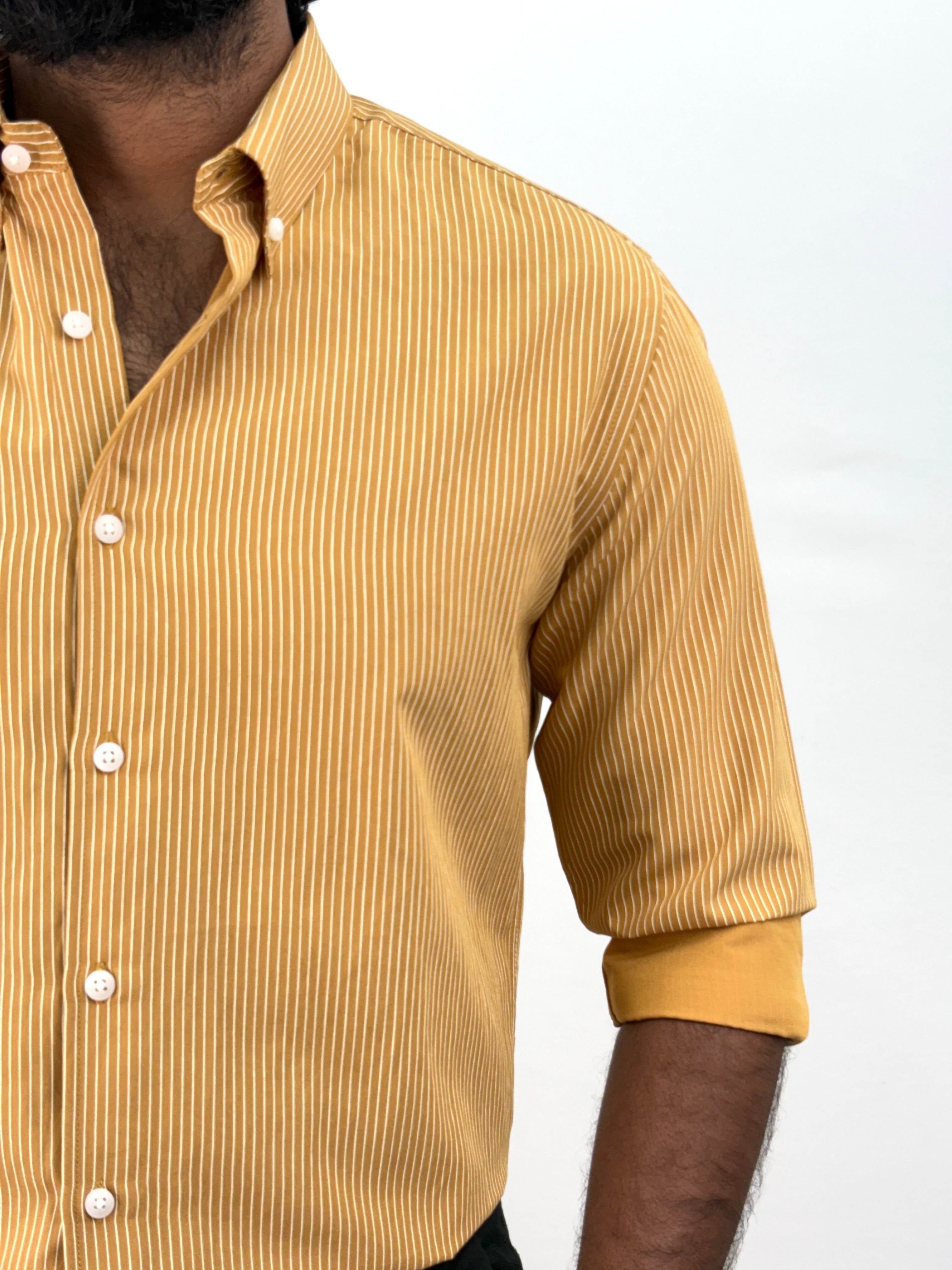 Yellow IMP Stripe Shirt