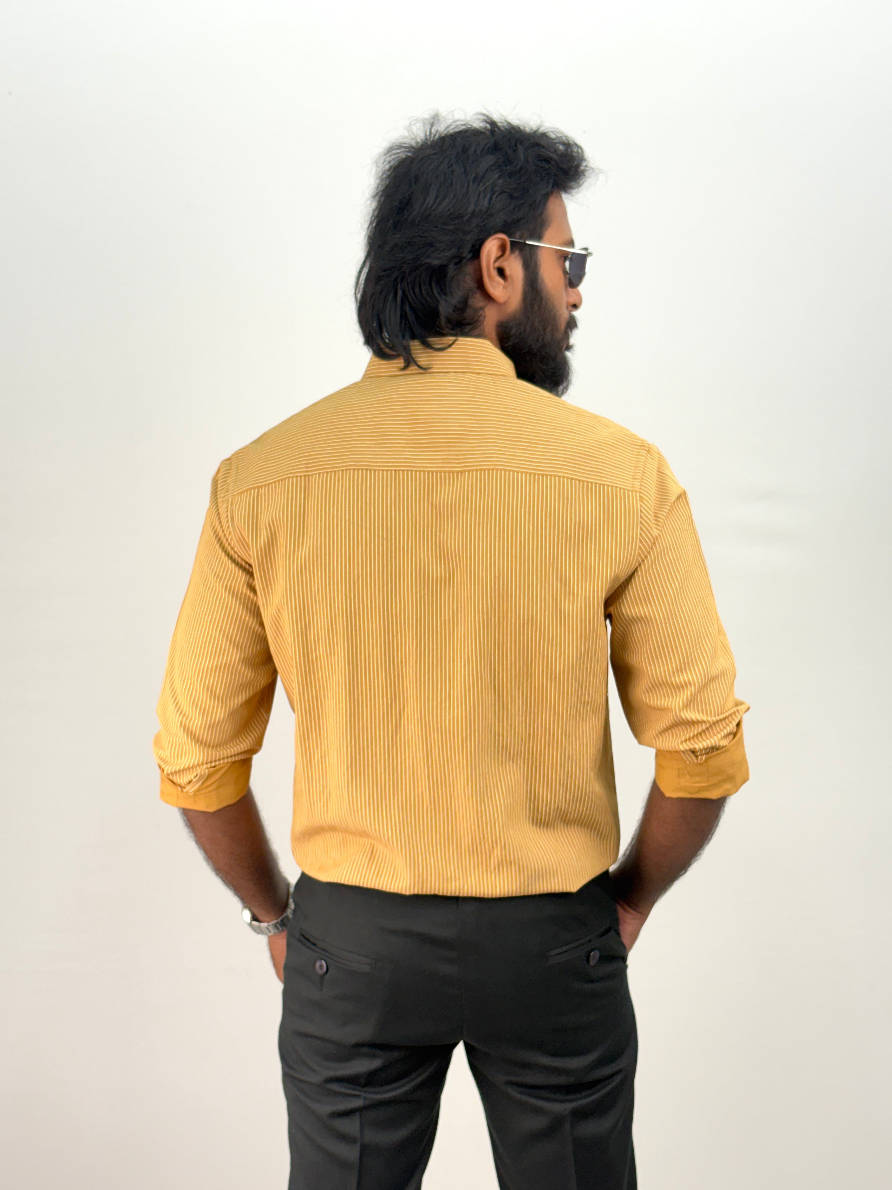 Yellow IMP Stripe Shirt