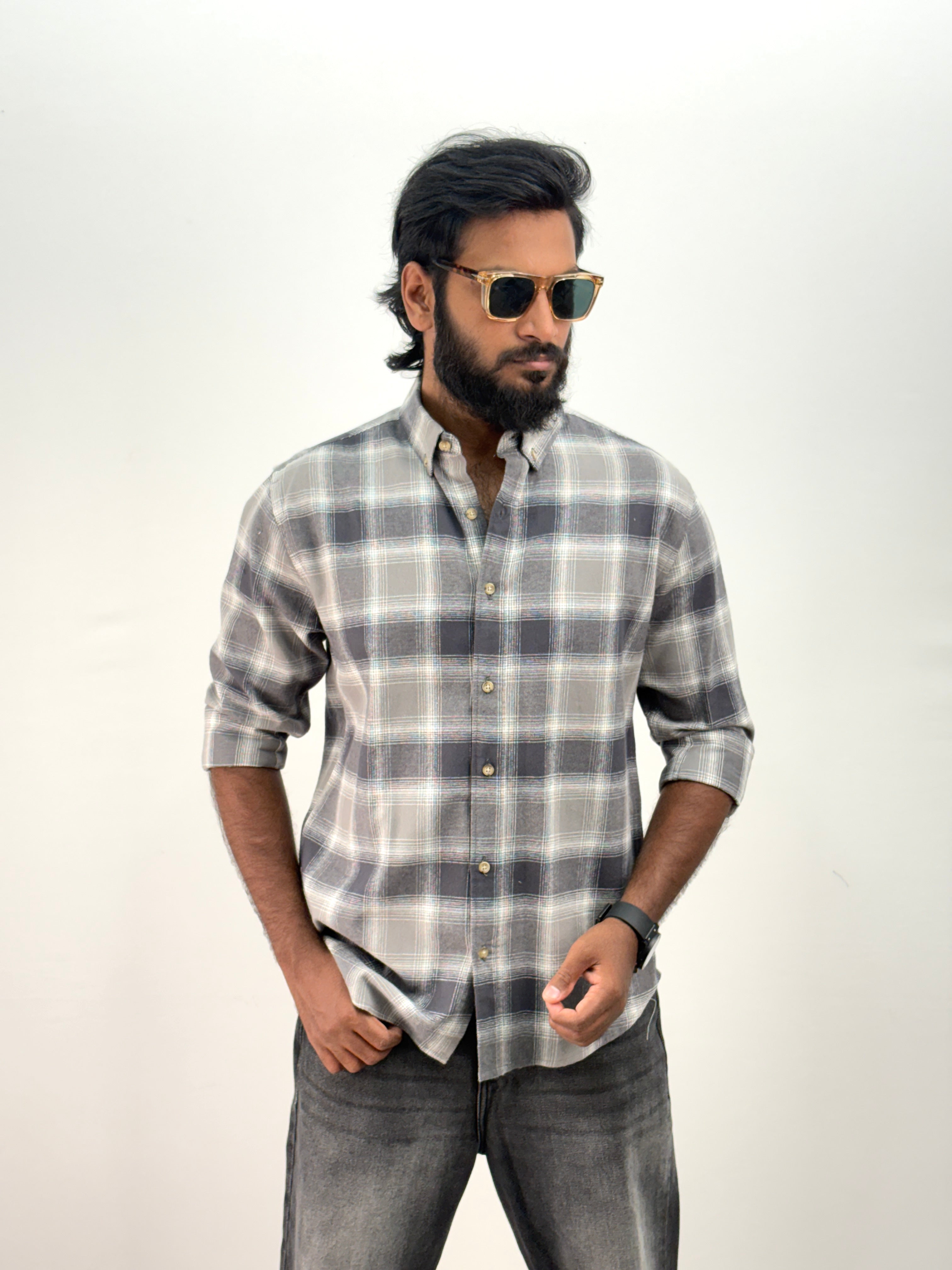 Grey Flannel Shirt