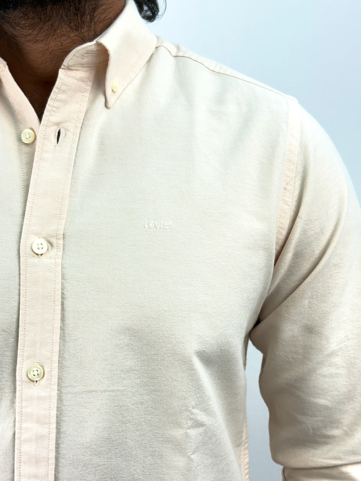 Beige Plain Shirt