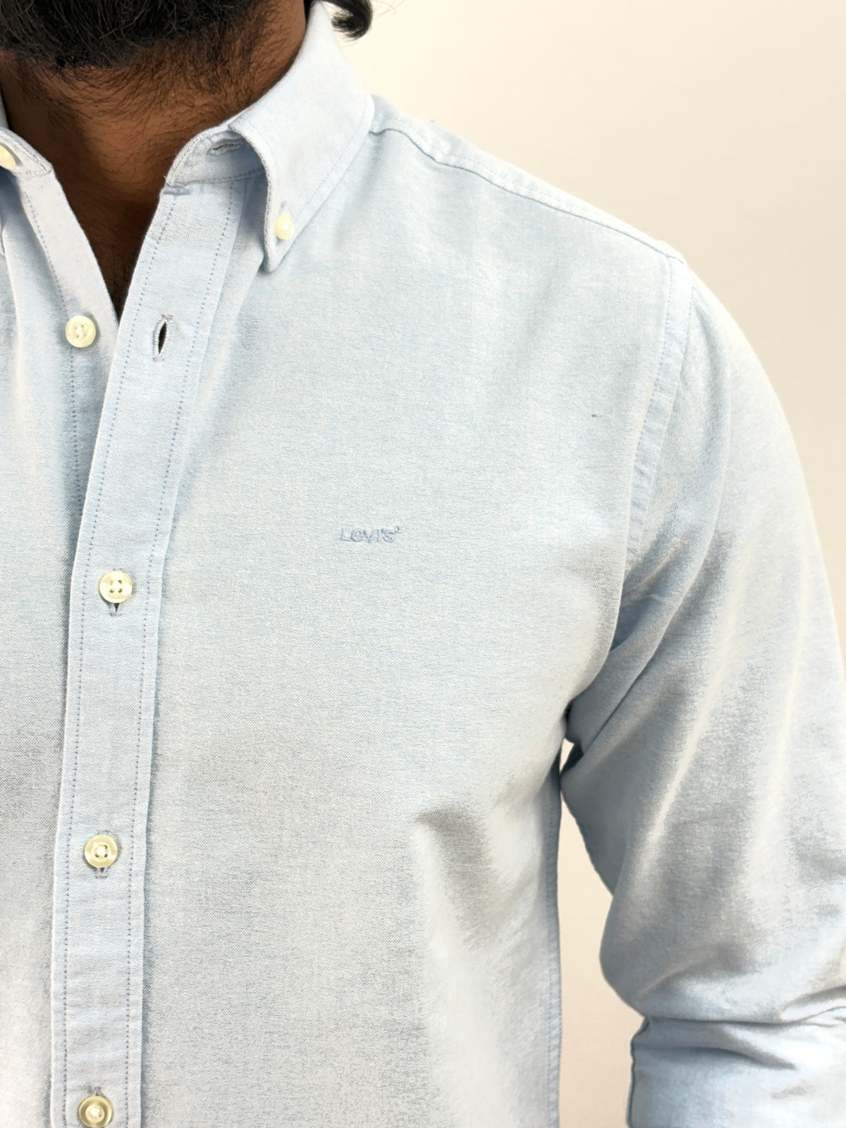 Ice Blue Plain Shirt