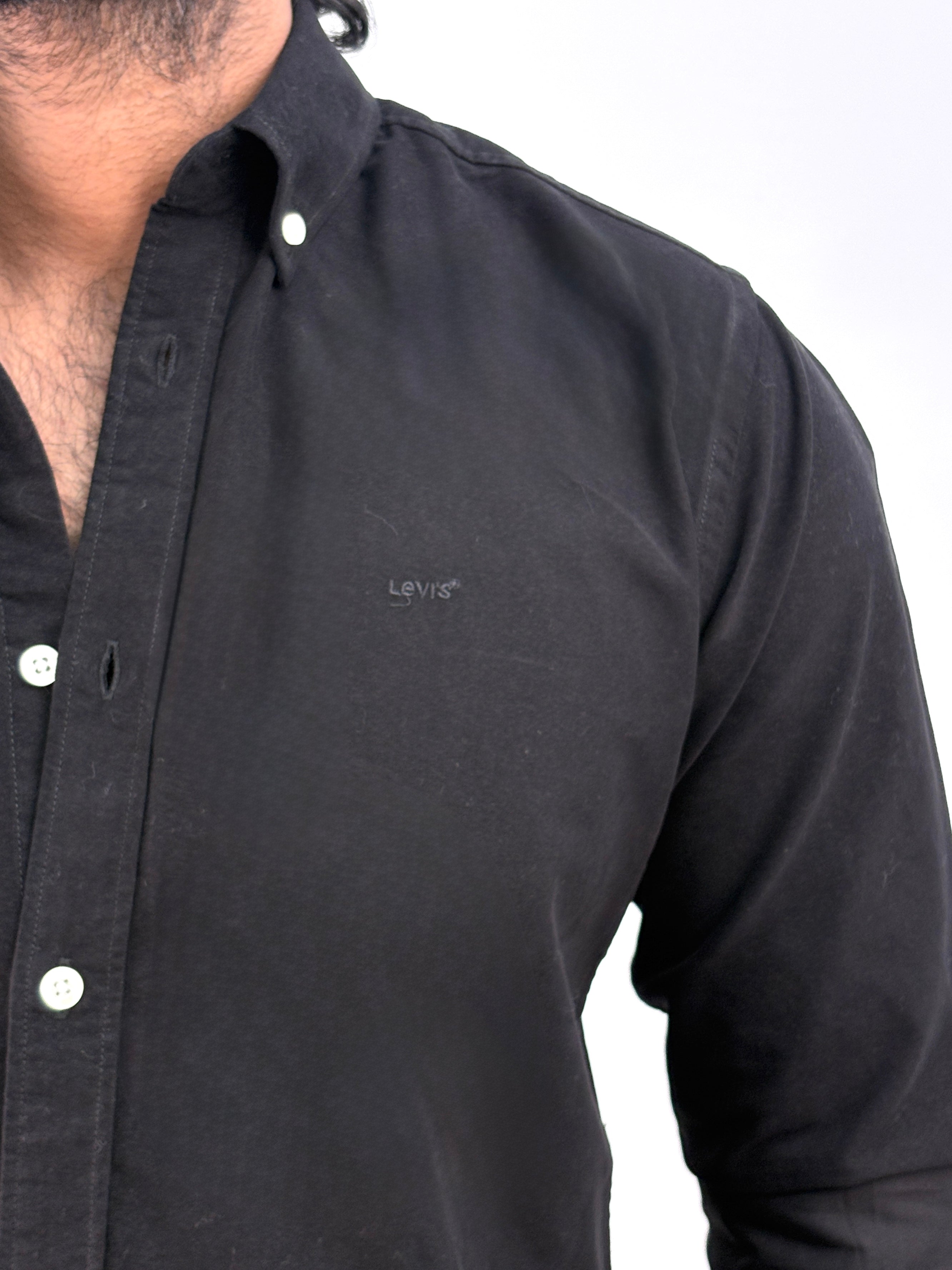 Black Plain Shirt