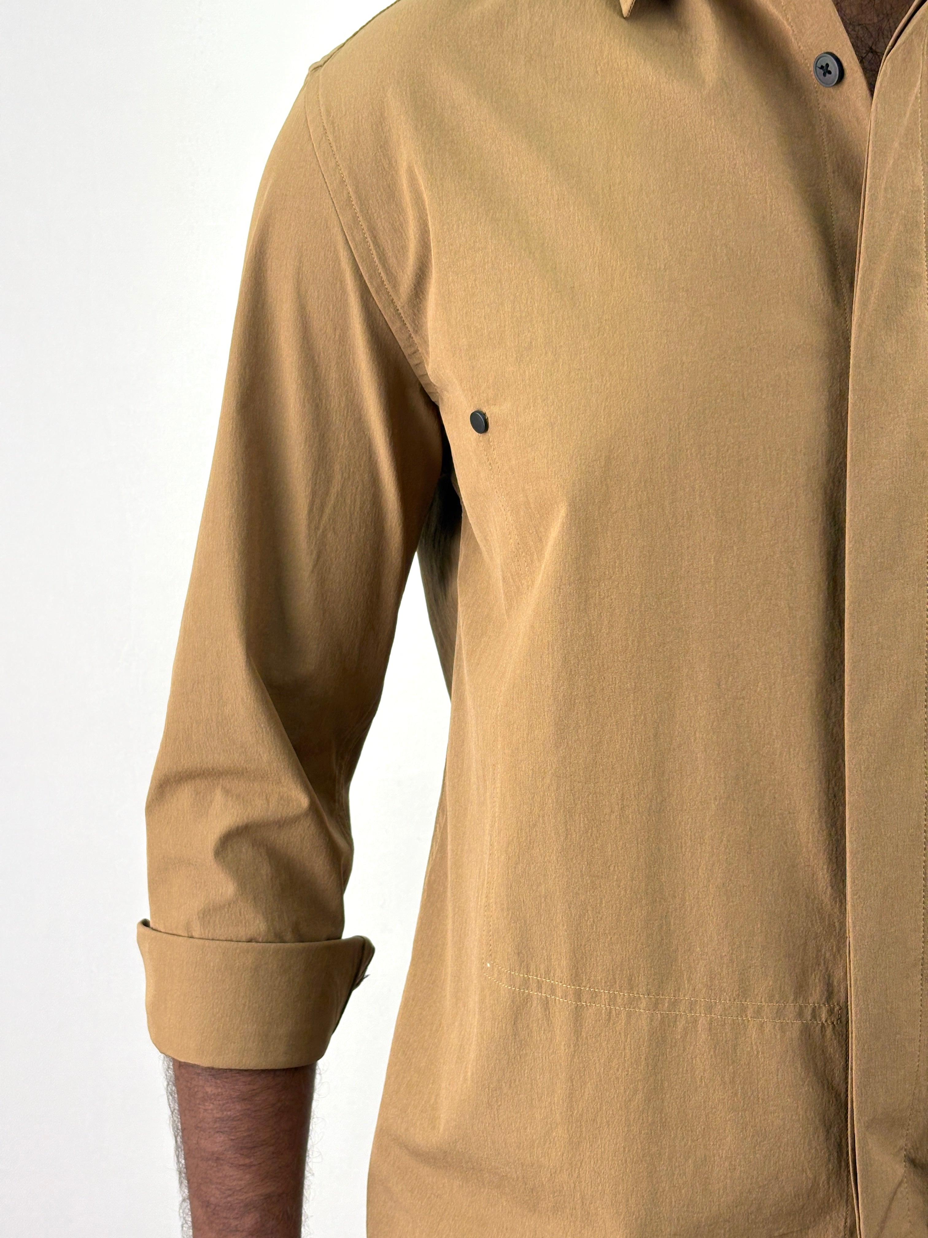 Brown Oversized Shirt