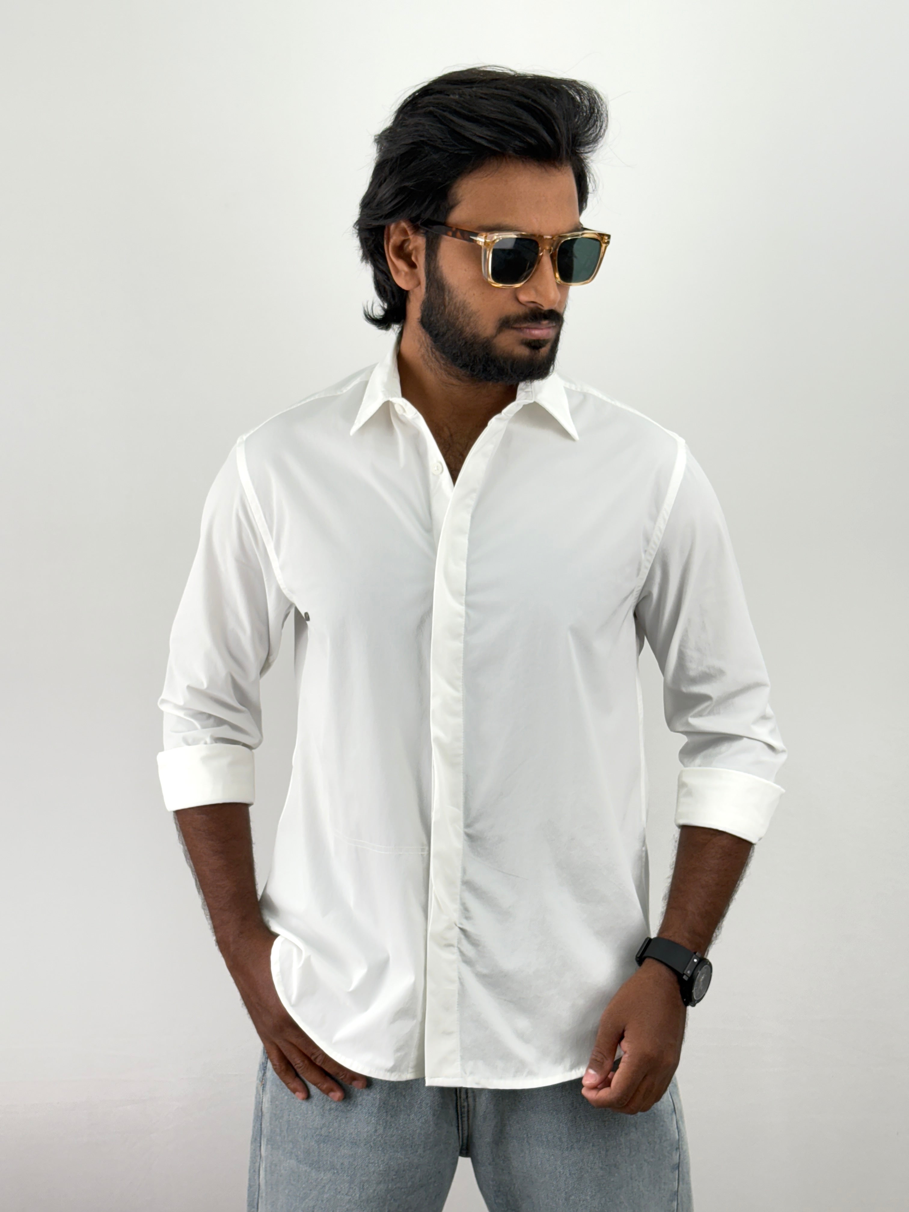 White Oversized Shirt